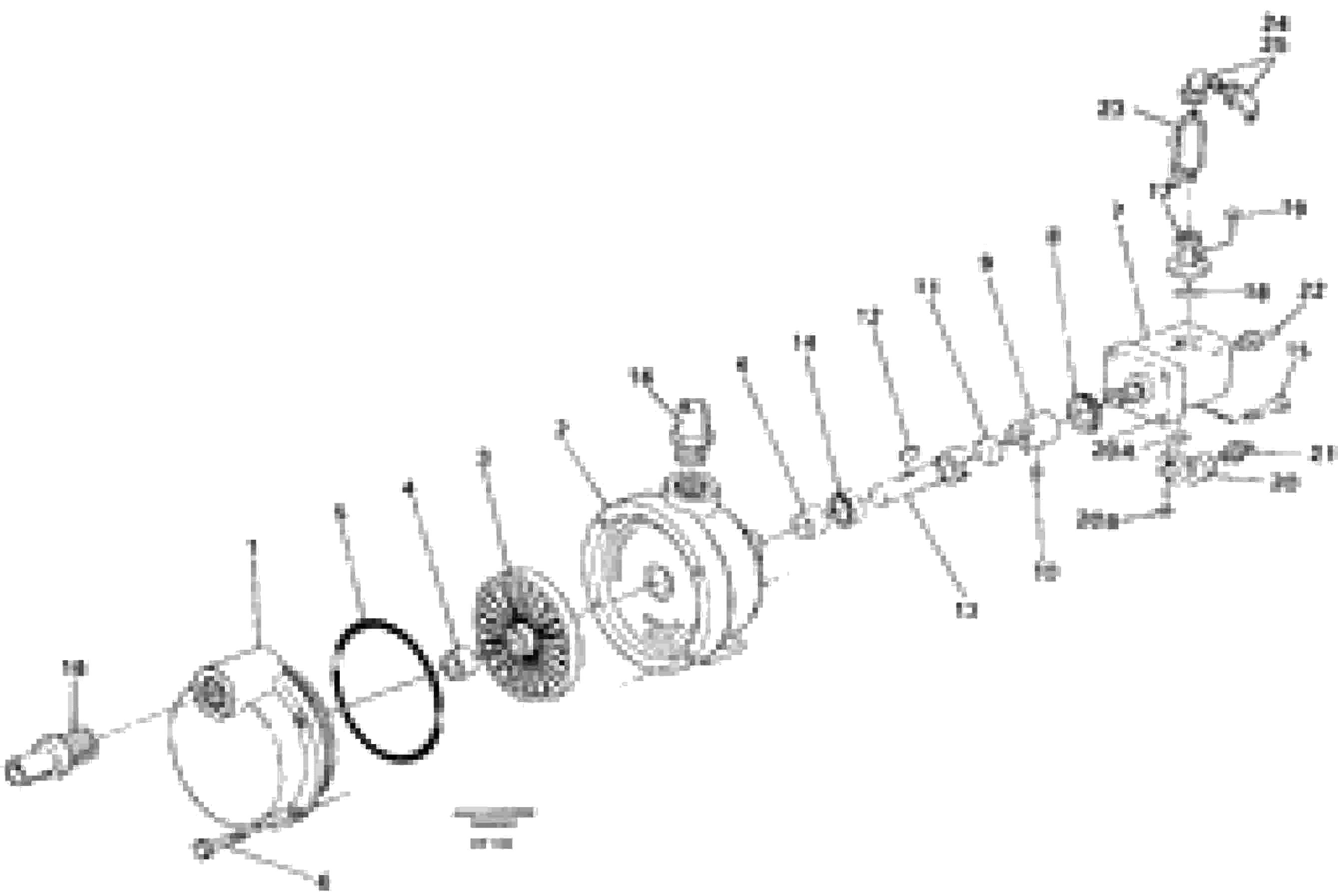 Схема запчастей Volvo EW150C - 6767 Fuel filling pump, el EW150C ?KERMAN ?KERMAN EW150C SER NO - 688