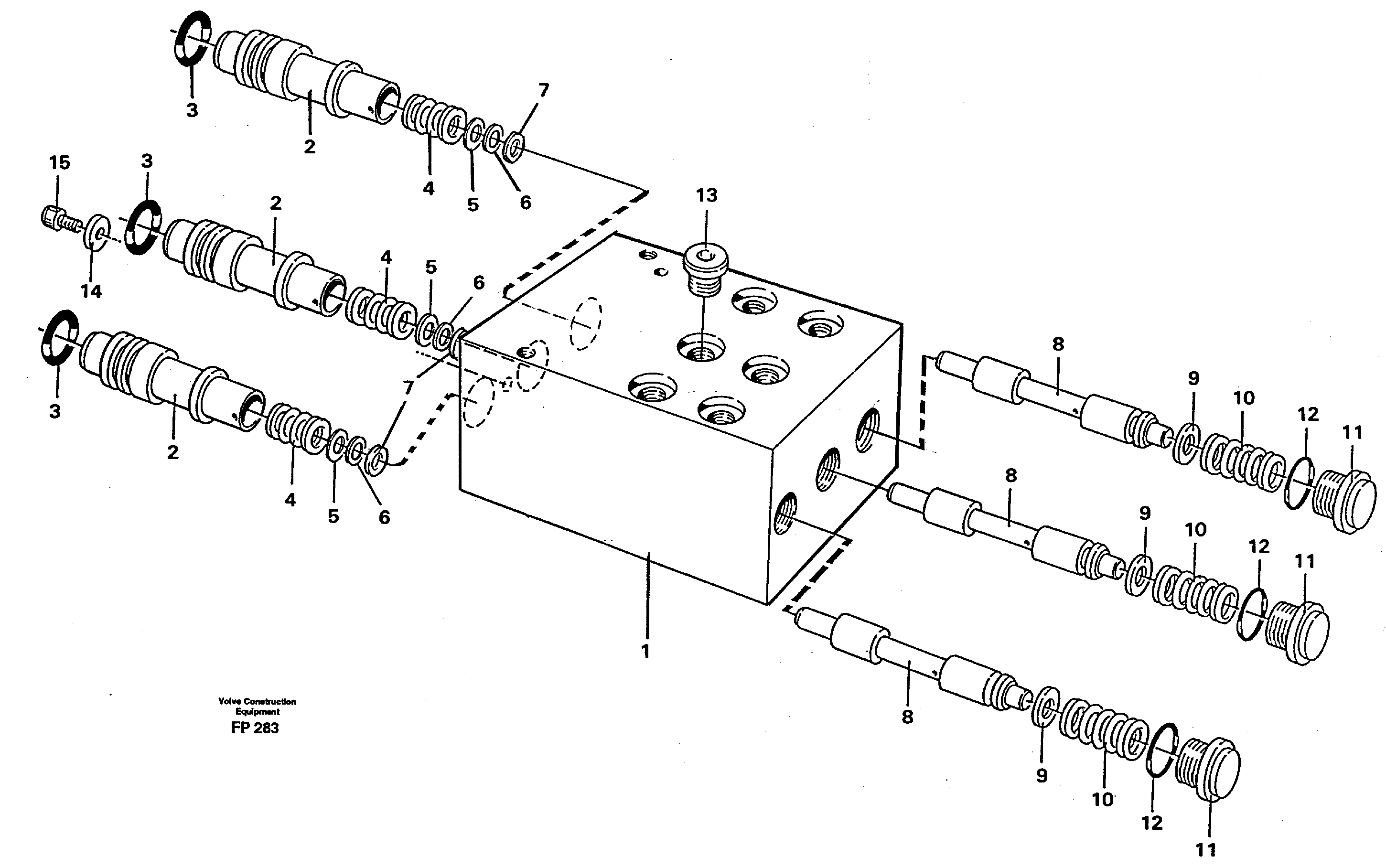 Схема запчастей Volvo EW150C - 5860 Pedal valve EW150C ?KERMAN ?KERMAN EW150C SER NO - 688