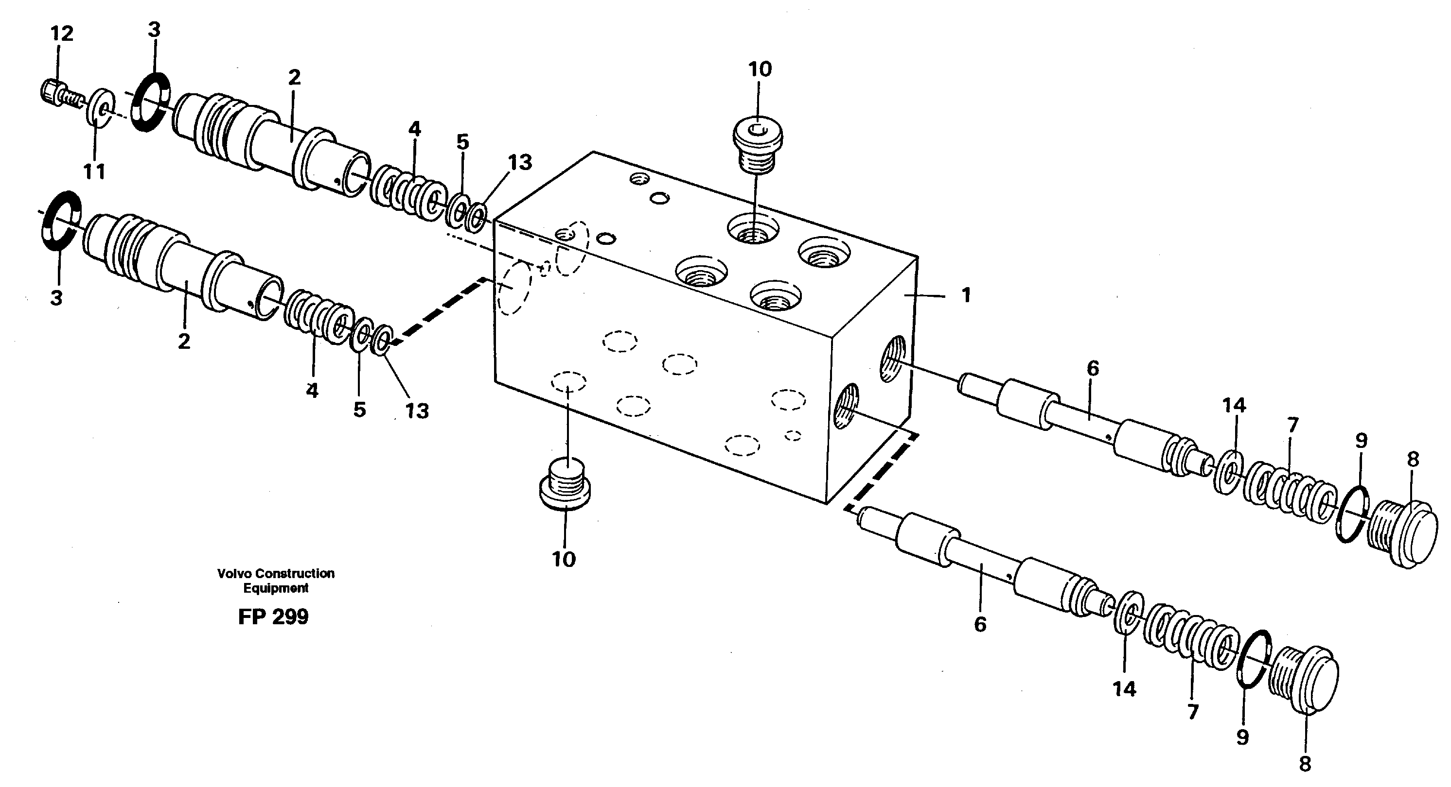 Схема запчастей Volvo EW150C - 5861 Pedal valve EW150C ?KERMAN ?KERMAN EW150C SER NO - 688