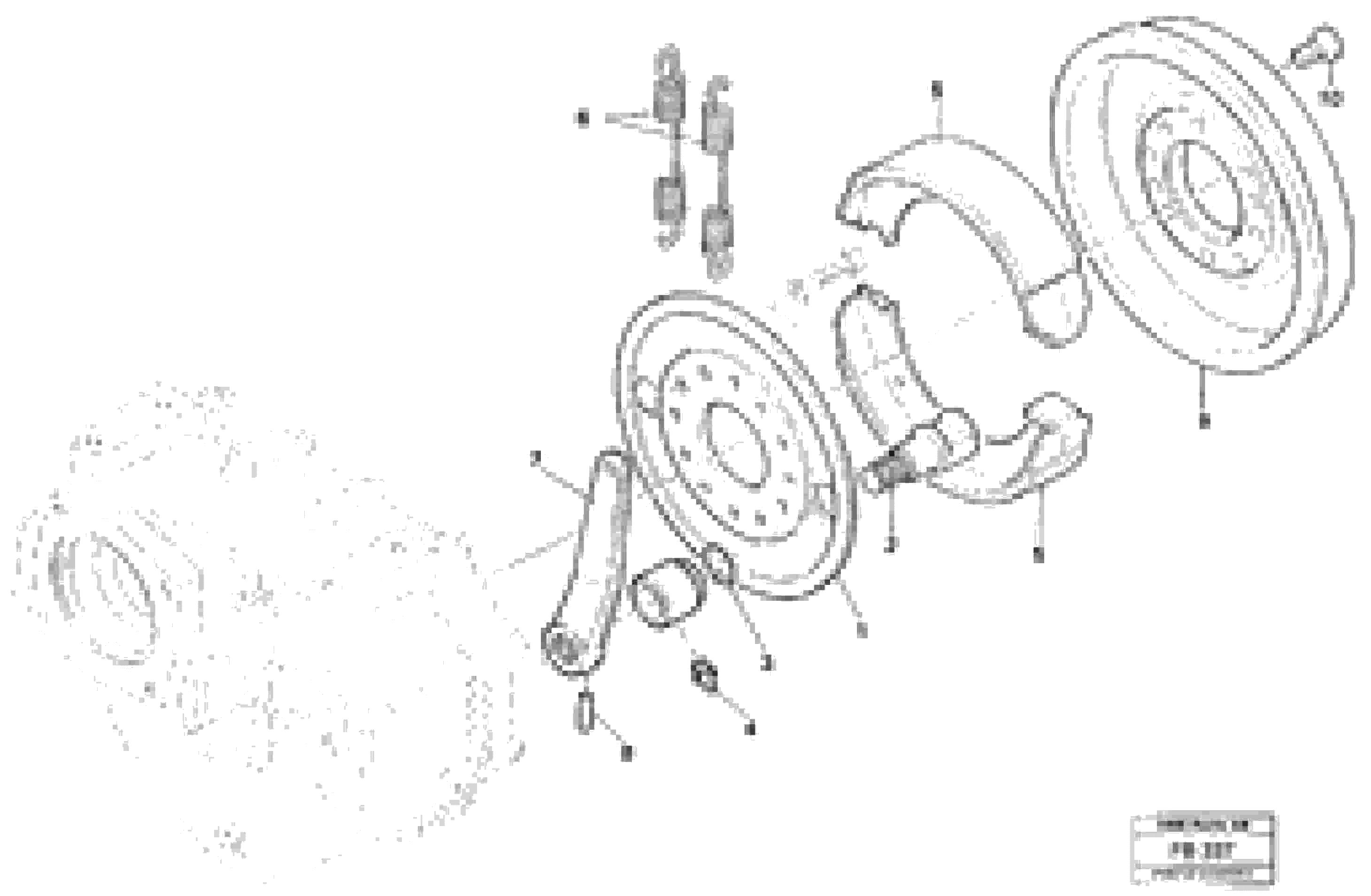 Схема запчастей Volvo EW230B - 104676 Universaljoint brake EW230B ?KERMAN ?KERMAN EW230B