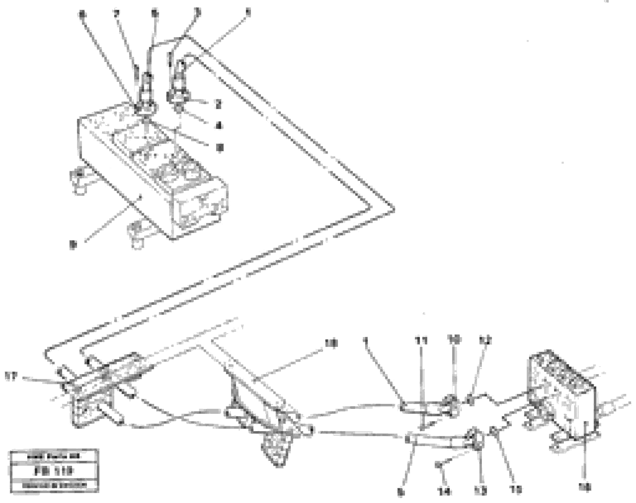 Схема запчастей Volvo EW230B - 36475 Hydraulic system, dipperarm EW230B ?KERMAN ?KERMAN EW230B