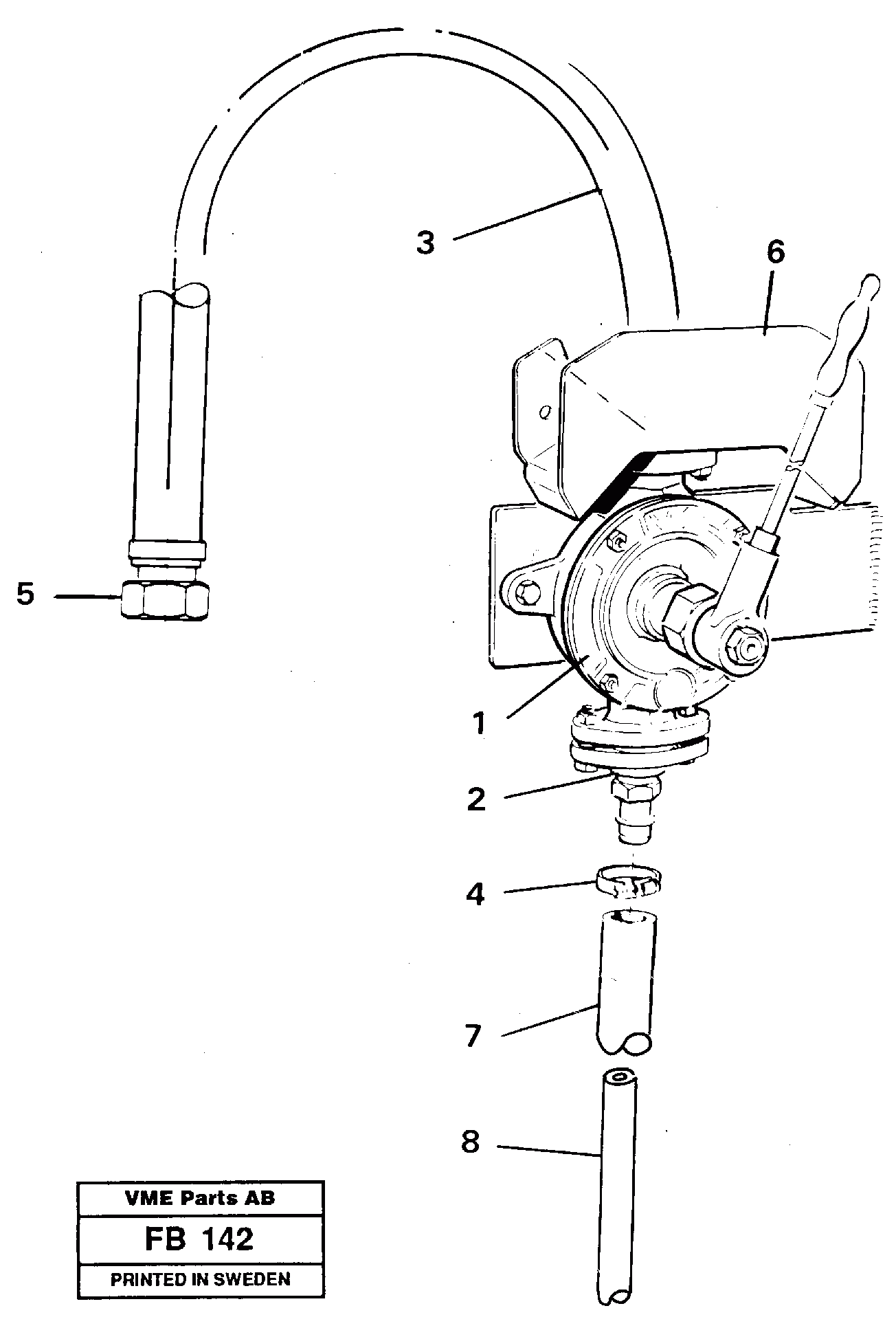 Схема запчастей Volvo EW230B - 75730 Hydraulic oil pump EW230B ?KERMAN ?KERMAN EW230B