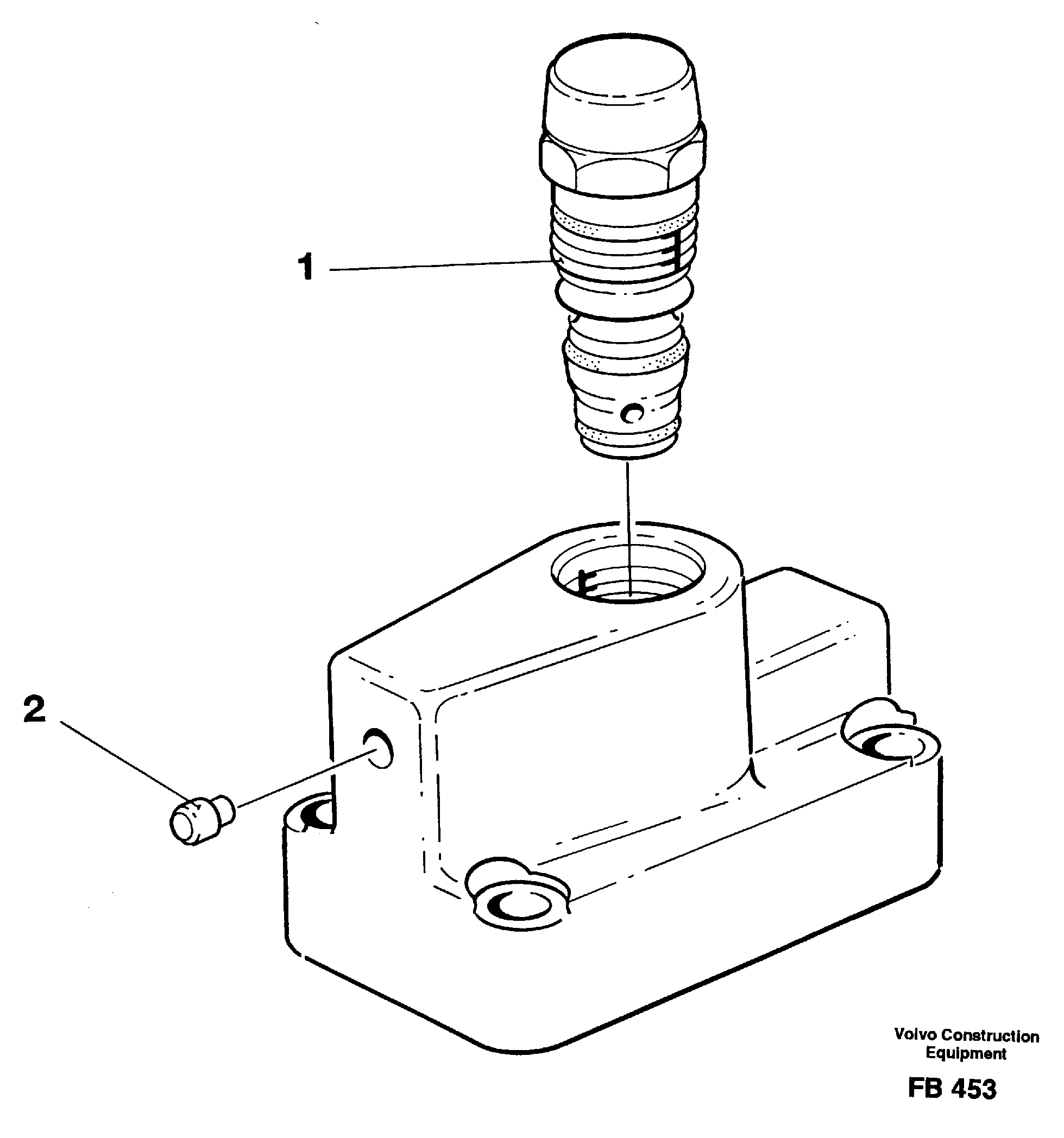 Схема запчастей Volvo EW230B - 30898 Pressure limiting valve EW230B ?KERMAN ?KERMAN EW230B