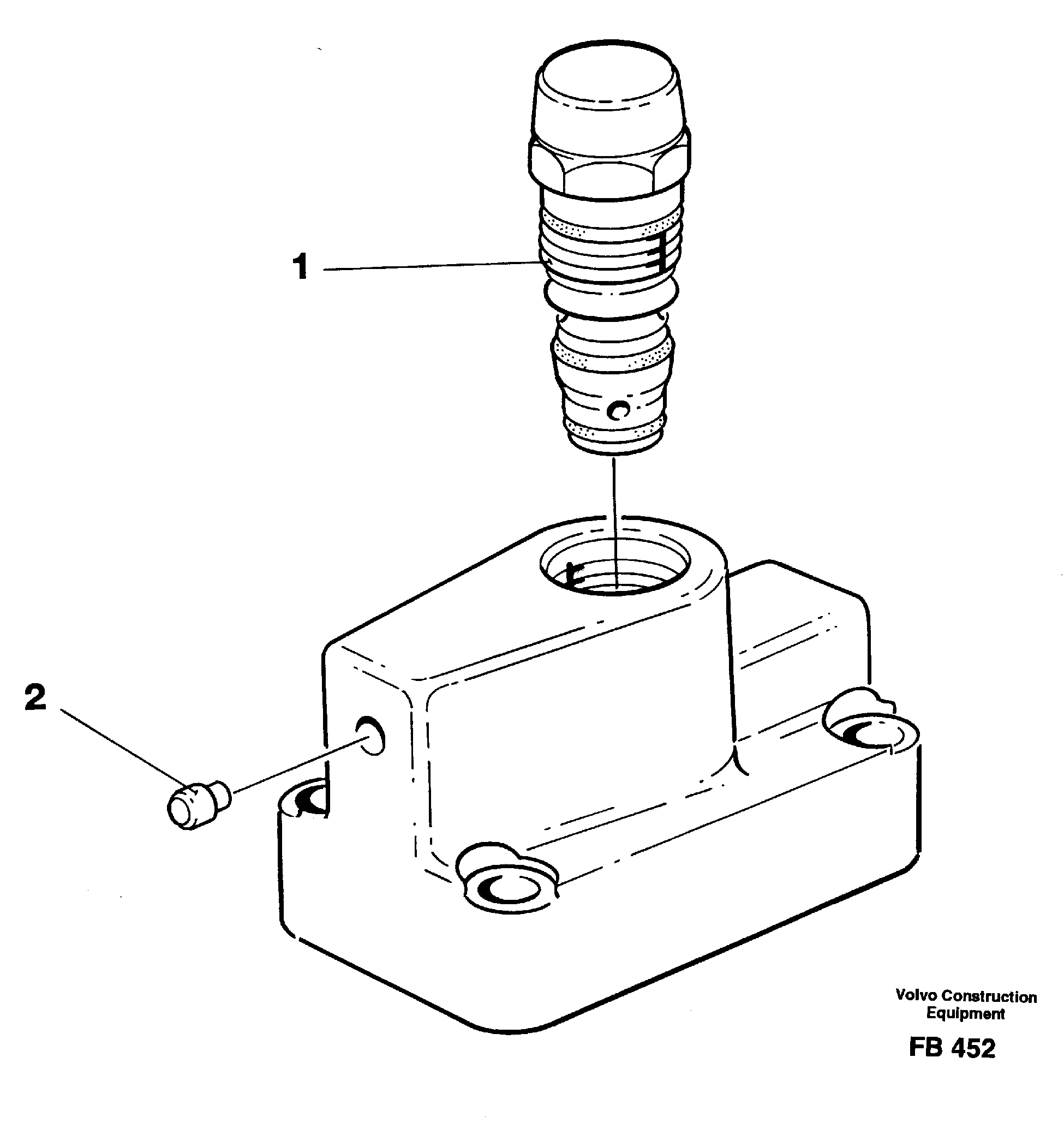 Схема запчастей Volvo EW230B - 30899 Pressure limiting valve EW230B ?KERMAN ?KERMAN EW230B