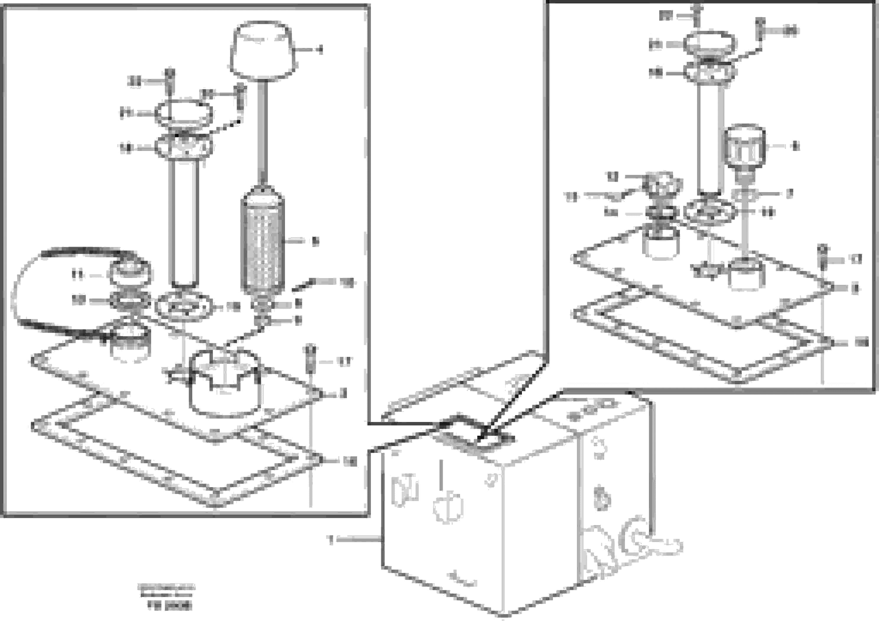 Схема запчастей Volvo EW230B - 66001 Топливный бак (бензобак) EW230B ?KERMAN ?KERMAN EW230B