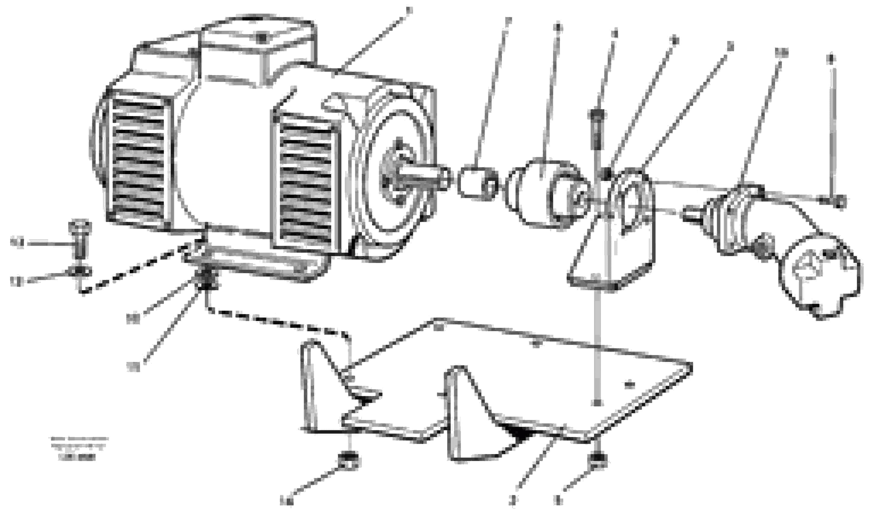 Схема запчастей Volvo EW230B - 40821 Magnet equipment, Almhultalternator installation EW230B SER NO 1736-