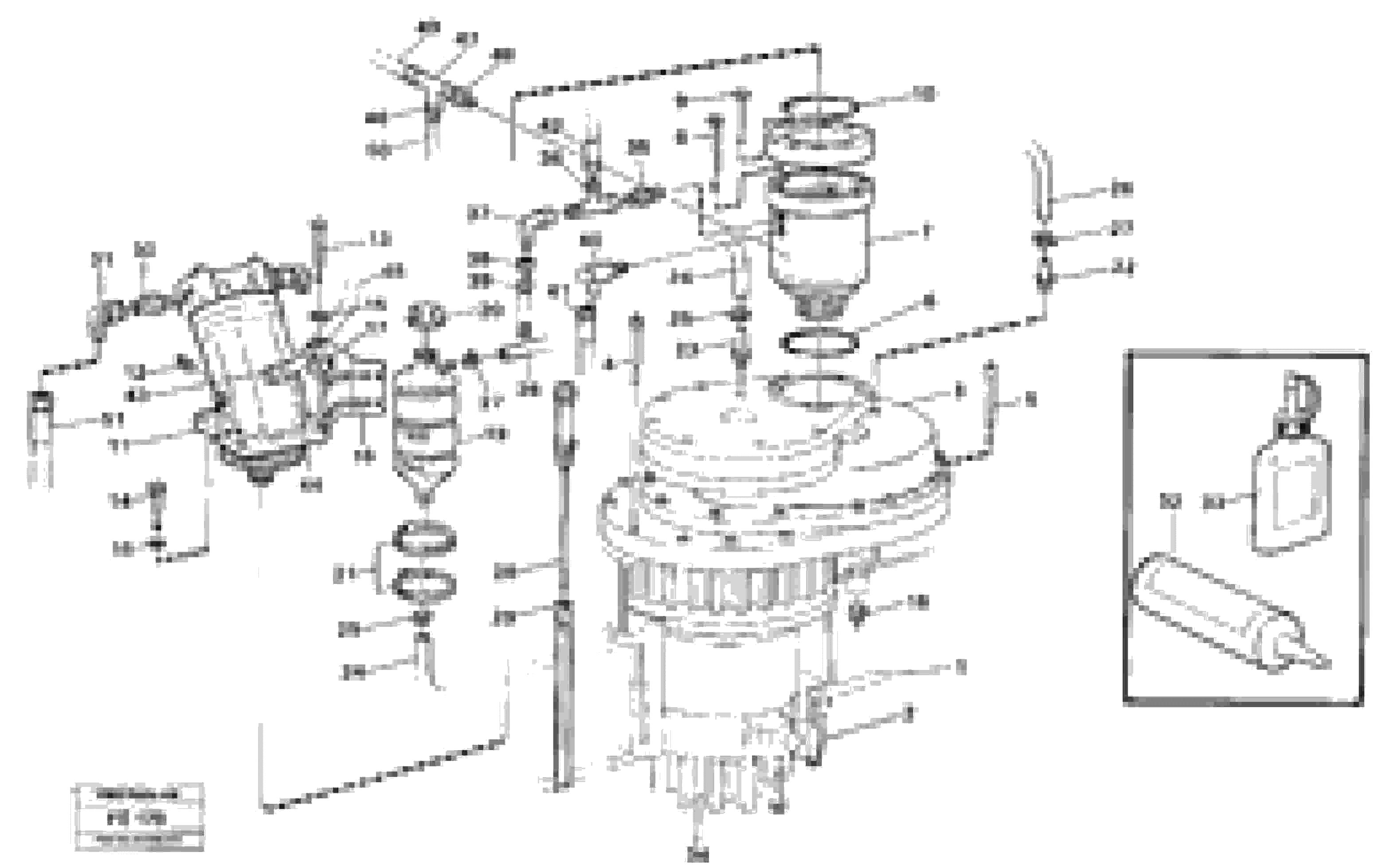 Схема запчастей Volvo EC620 - 67232 Superstructure with slew transmission EC620 ?KERMAN ?KERMAN EC620 SER NO - 445