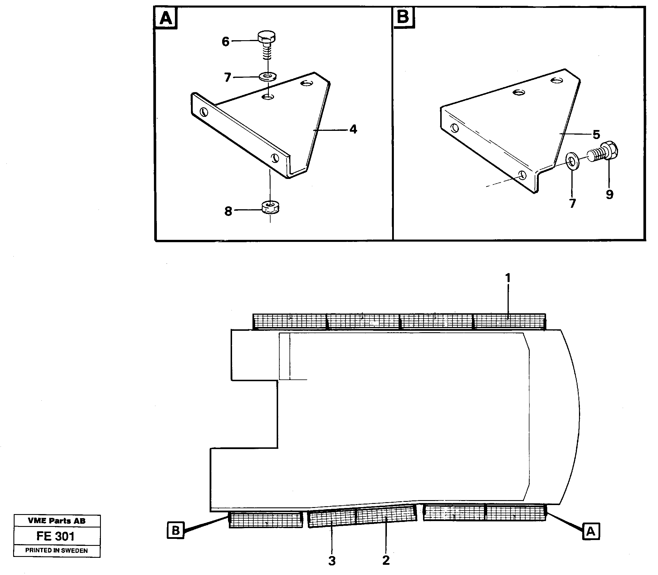 Схема запчастей Volvo EC620 - 52880 Cat-walk EC620 ?KERMAN ?KERMAN EC620 SER NO - 445