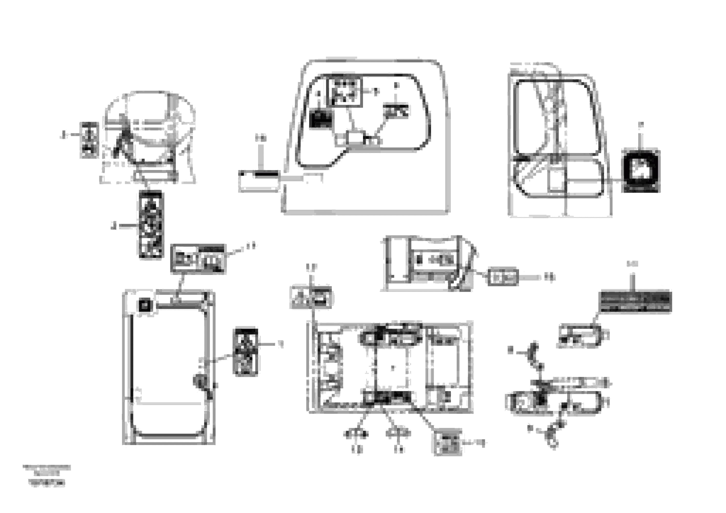 Схема запчастей Volvo EW145B - 17324 Decal, inner location EW145B