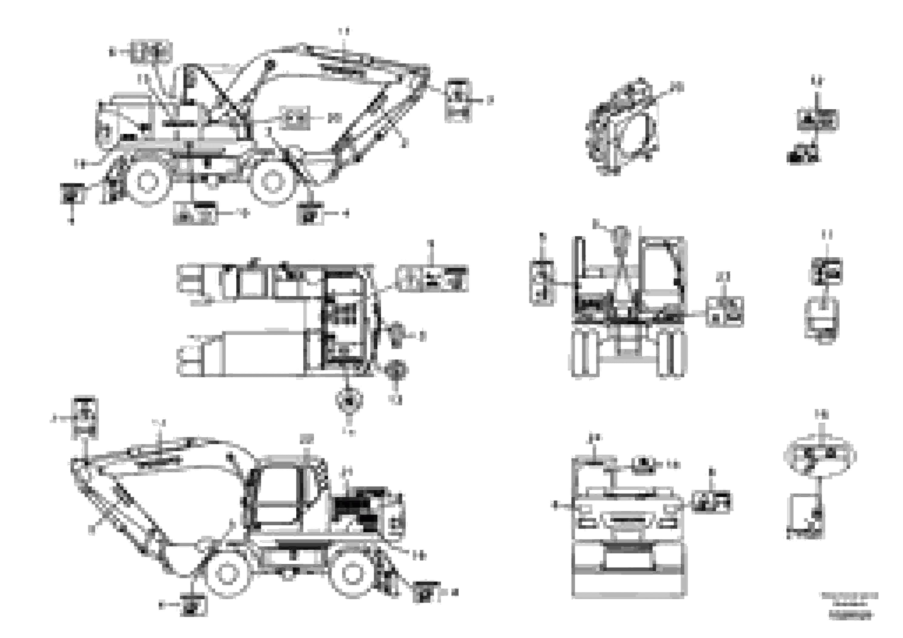 Схема запчастей Volvo EW145B - 98295 Decal, outer location EW145B