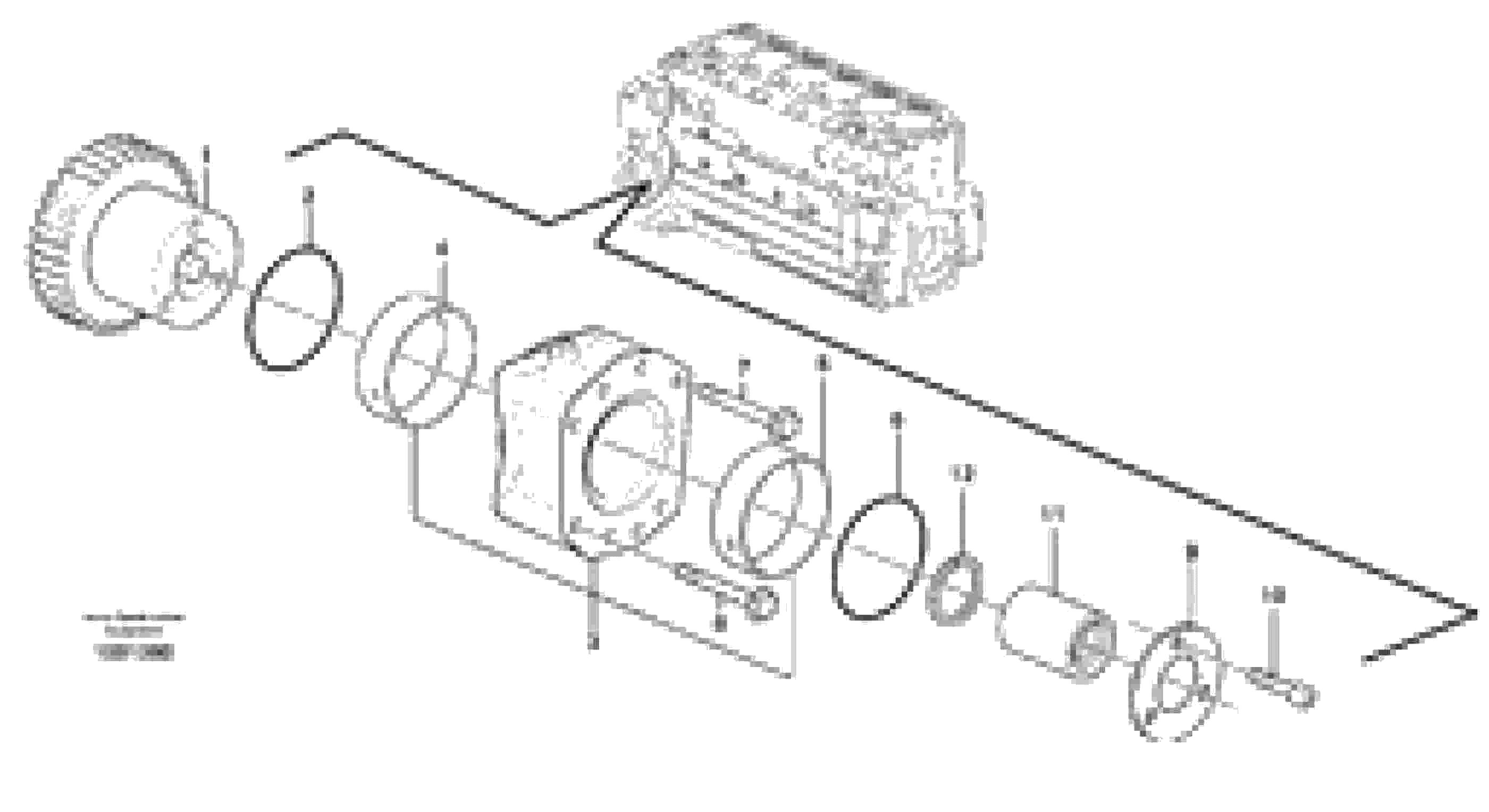 Схема запчастей Volvo EW145B - 11191 Pump drive power take-off EW145B