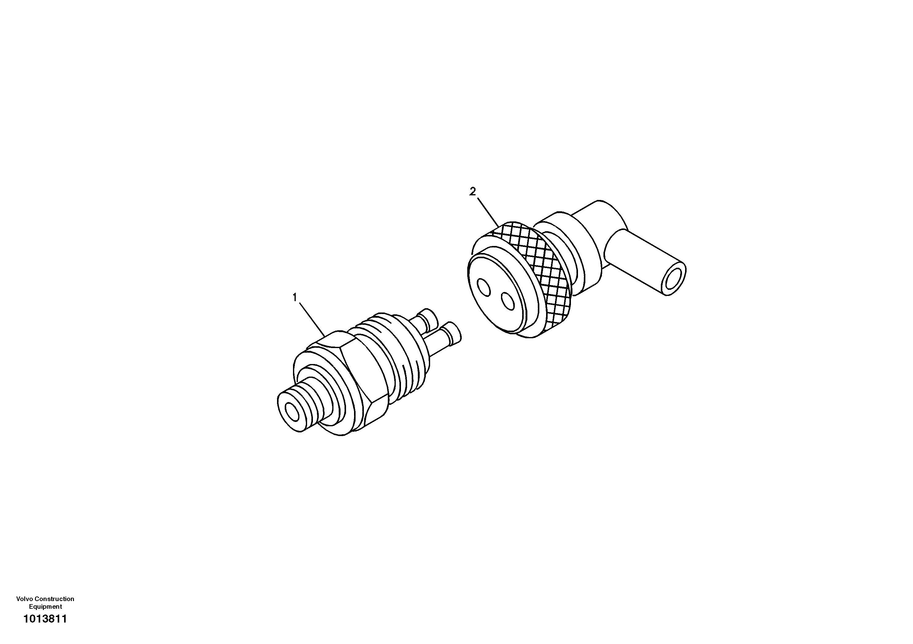 Схема запчастей Volvo EW145B - 18522 Output switch EW145B