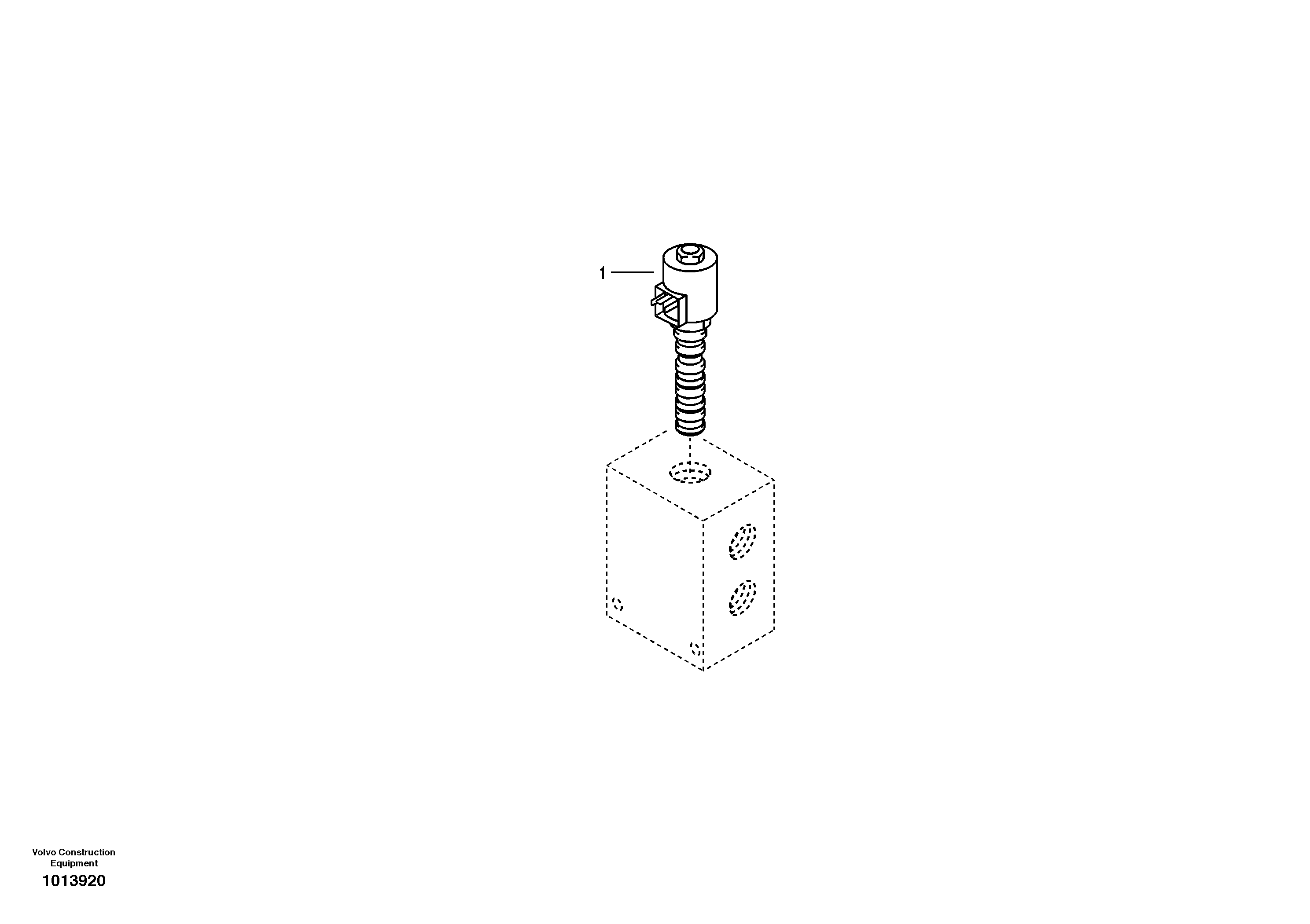 Схема запчастей Volvo EW145B - 46239 Valve, quickfit EW145B PRIME S/N 15001-