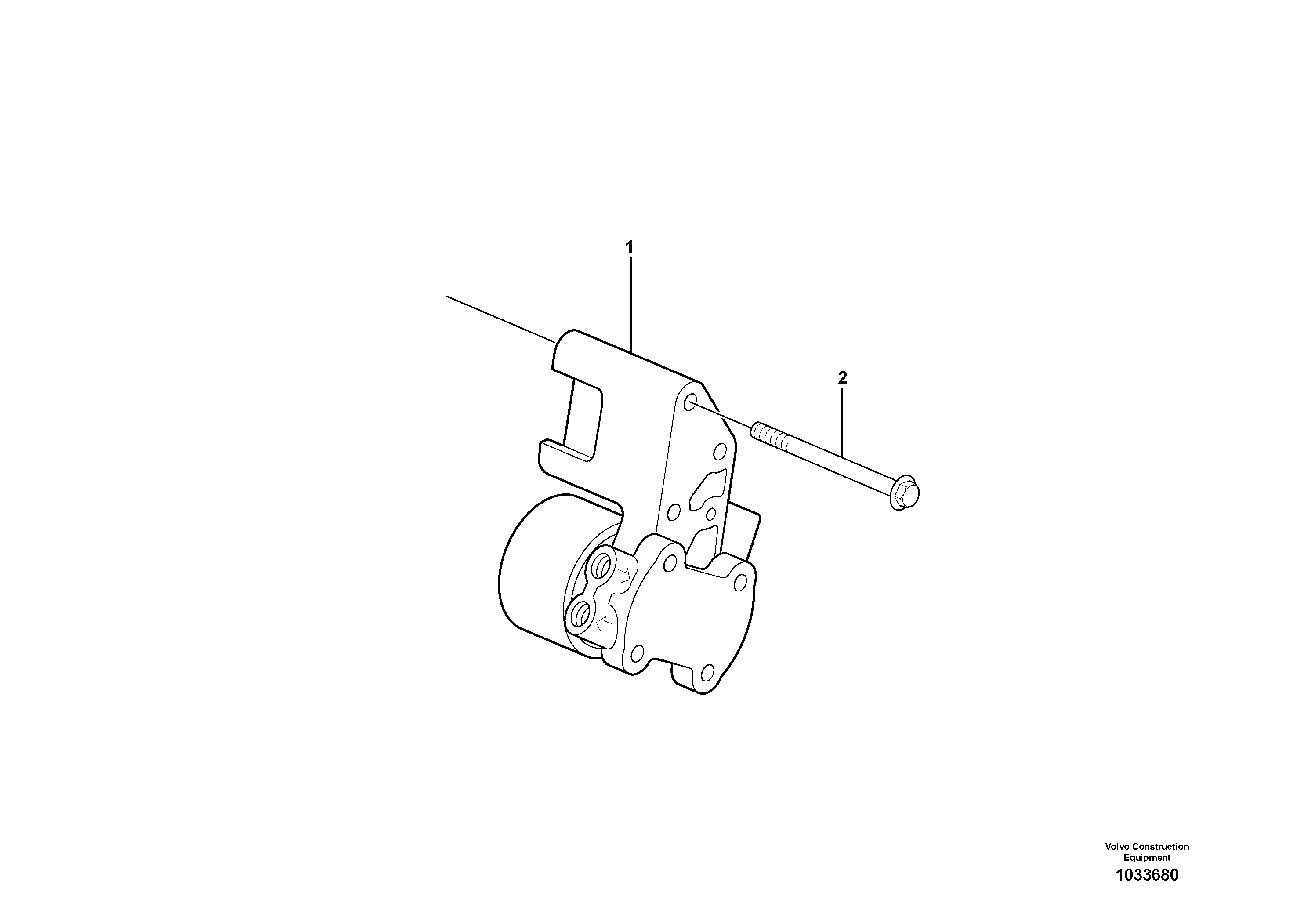 Схема запчастей Volvo EW145B - 50908 Fuel pump EW145B PRIME S/N 15001-