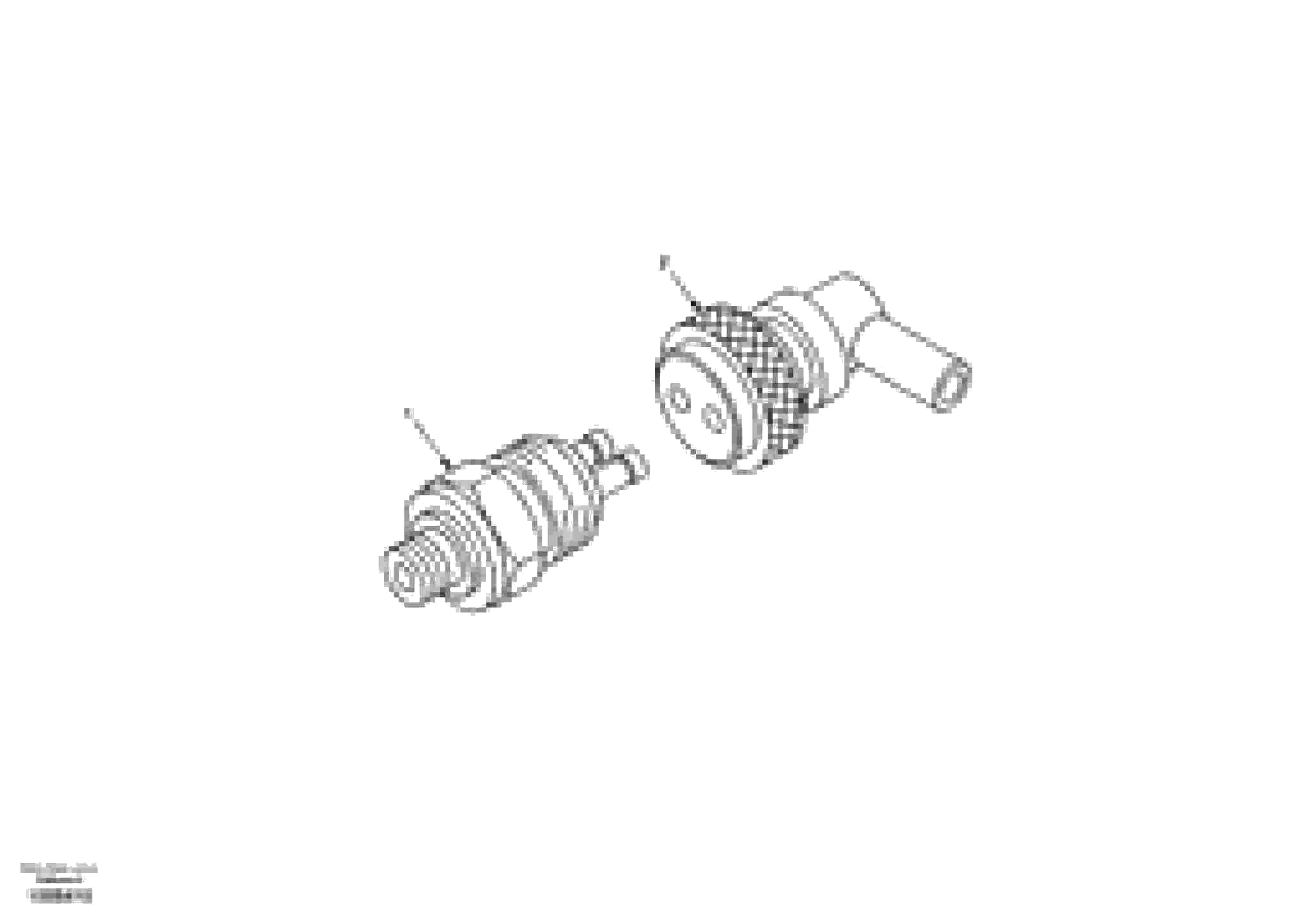 Схема запчастей Volvo EW130 - 11314 Output switch EW130