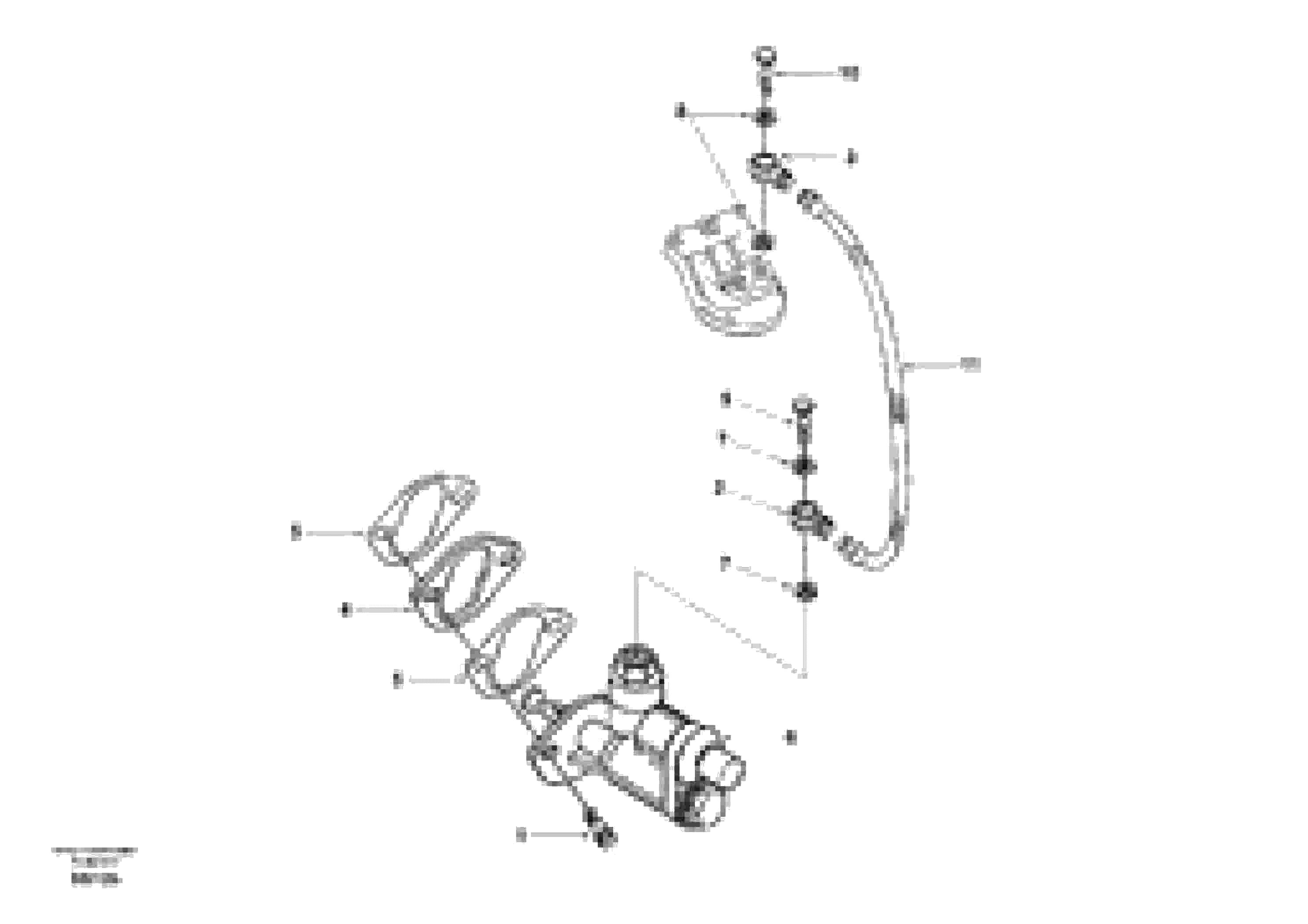 Схема запчастей Volvo EW130 - 4614 Fuel feed pump EW130