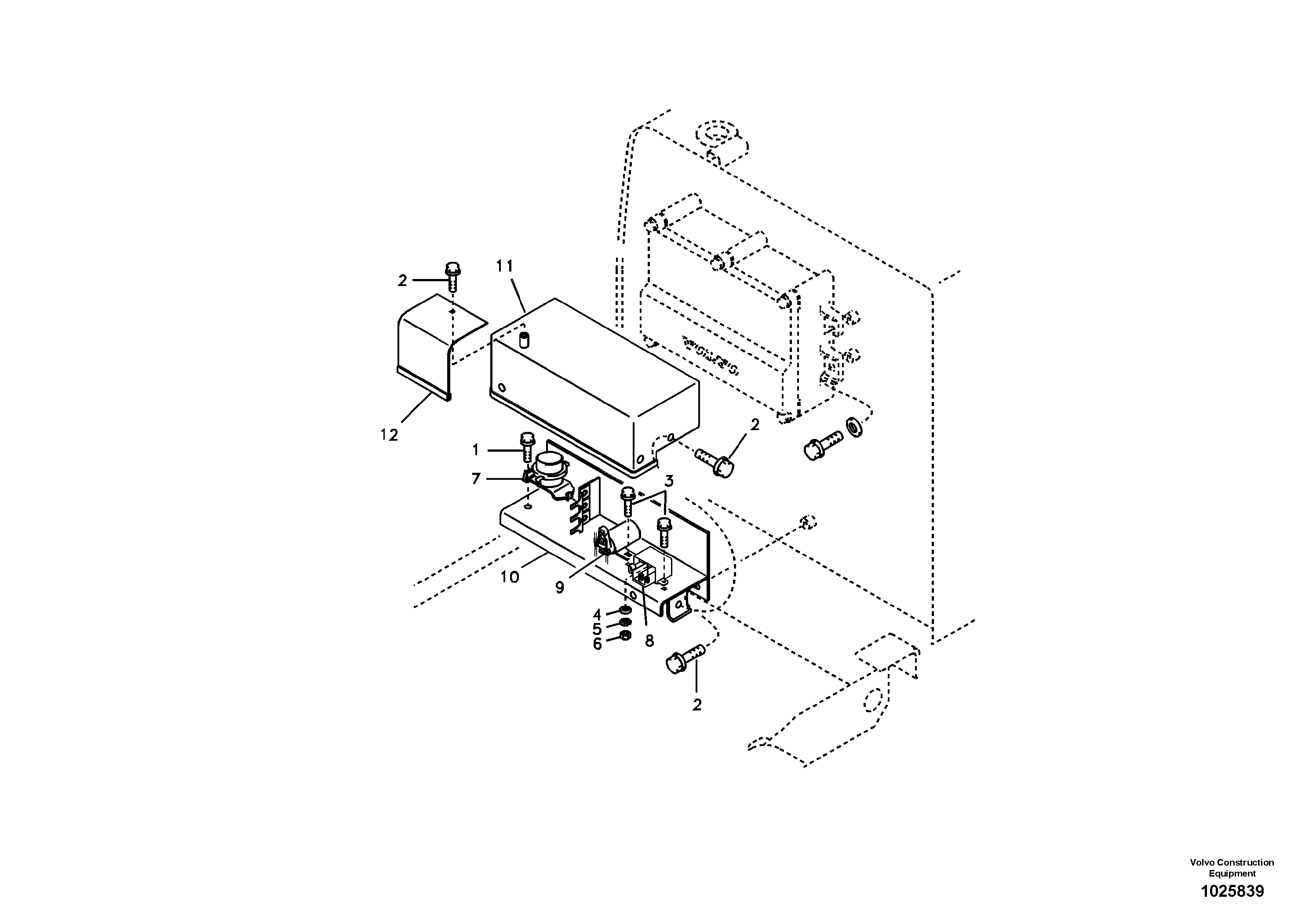 Схема запчастей Volvo EC140B - 90043 Electrical relay EC140B PRIME S/N 15001-