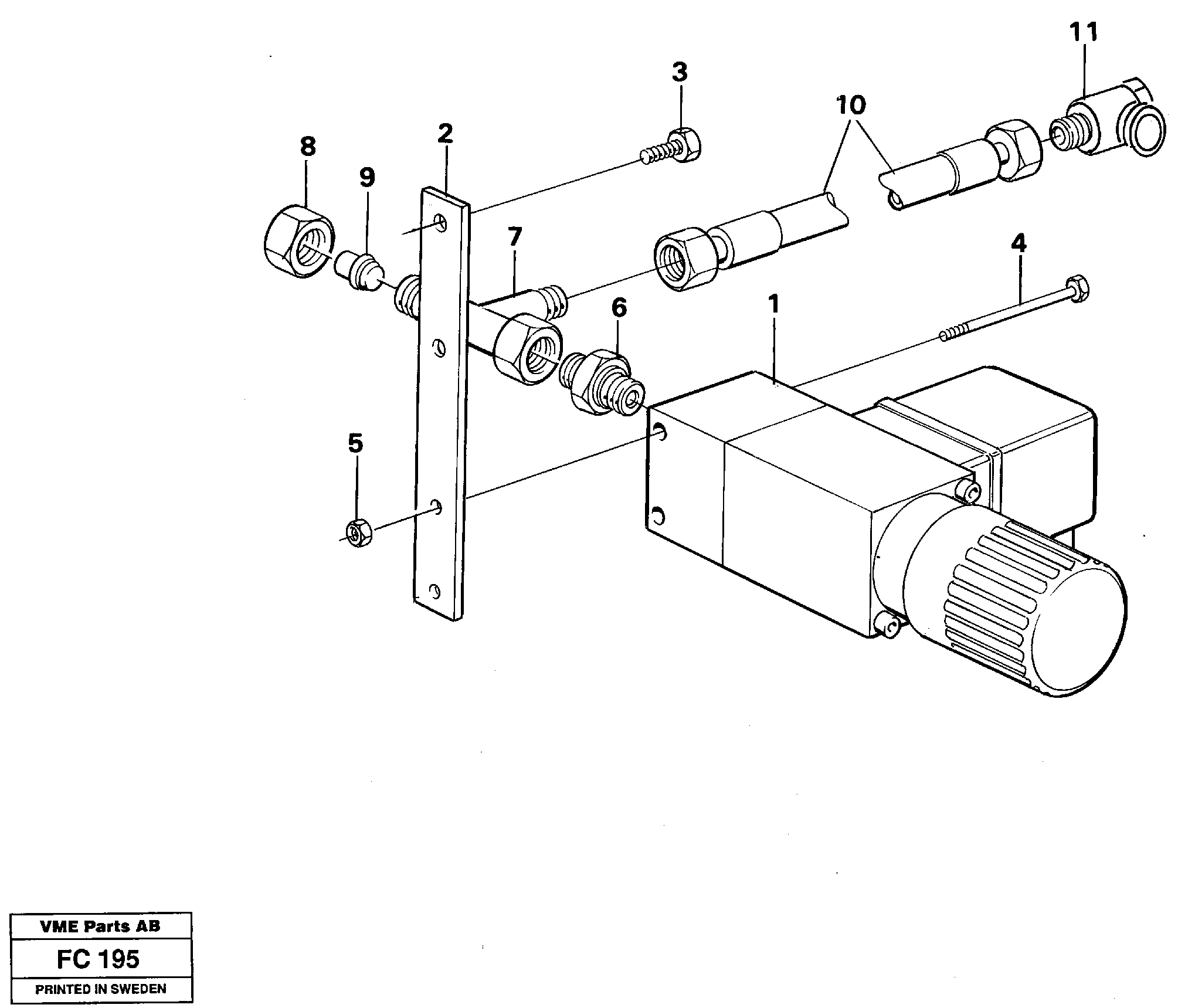 Схема запчастей Volvo EC150 - 30861 Overload protection EC150 ?KERMAN ?KERMAN EC150 SER NO - 129