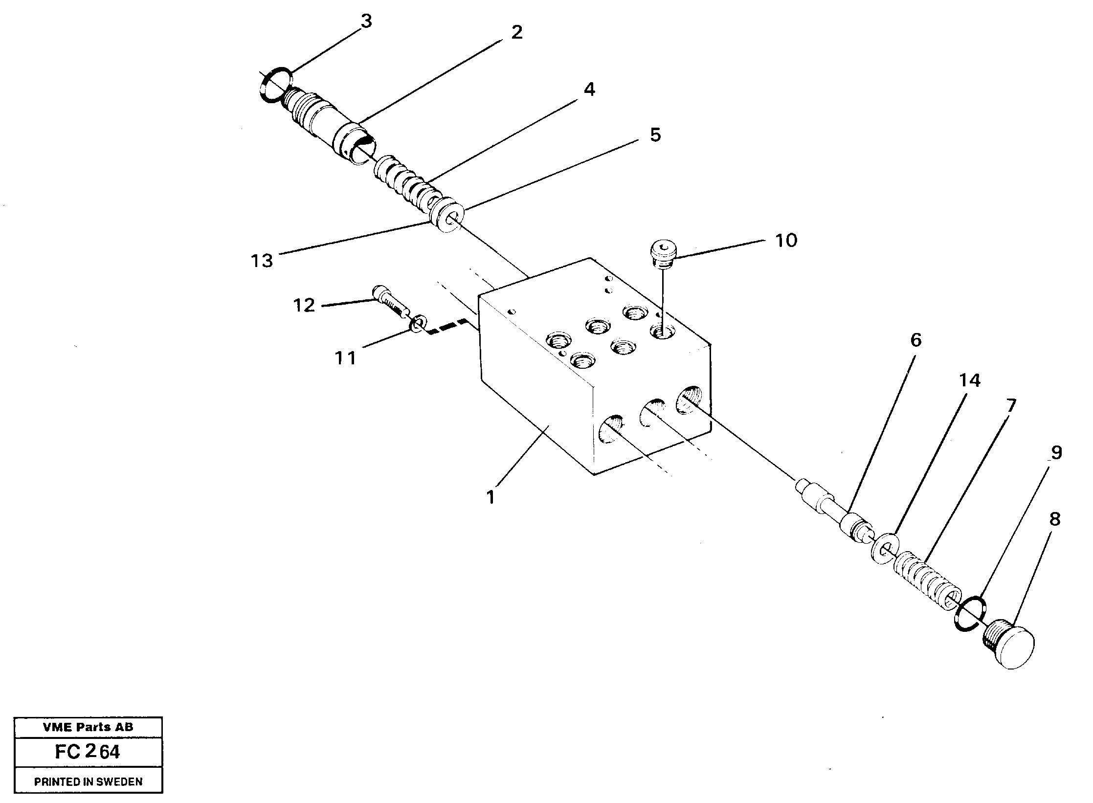 Схема запчастей Volvo EC150 - 1758 Pedal valve EC150 ?KERMAN ?KERMAN EC150 SER NO - 129