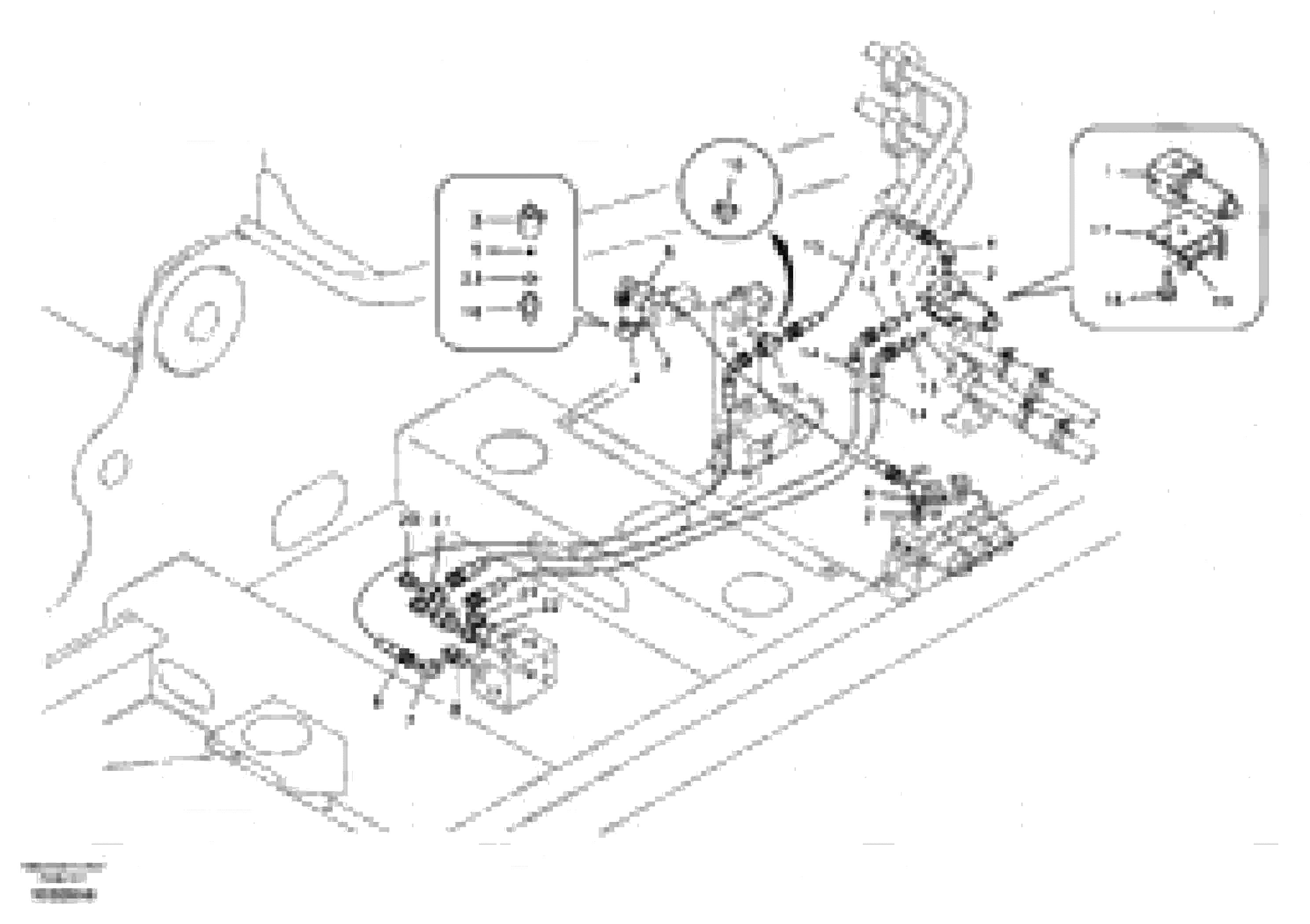 Схема запчастей Volvo EC160B - 96468 Servo system, hammer and shear EC160B