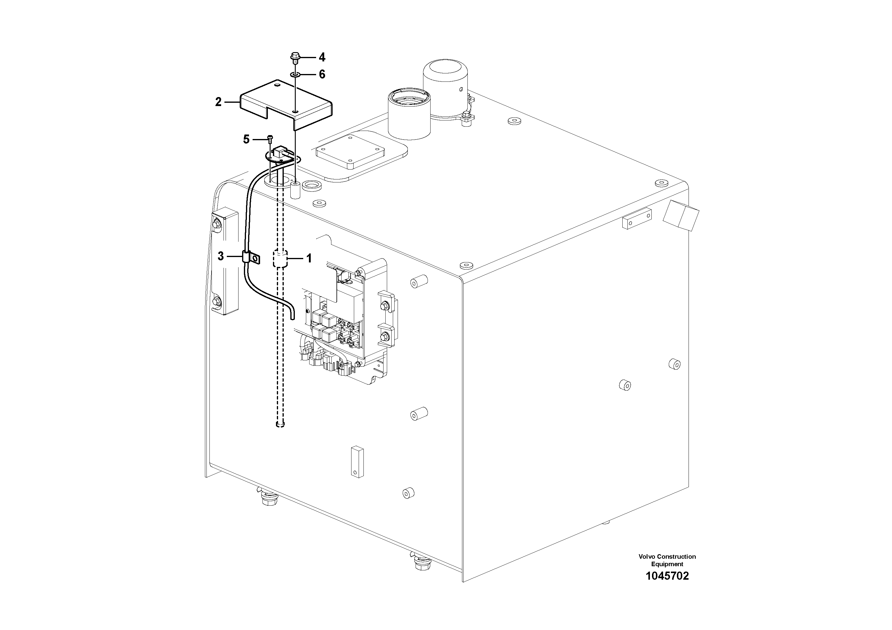 Схема запчастей Volvo EC210B - 95588 Electrical sensor EC210B PRIME S/N 70001-/80001- 35001-