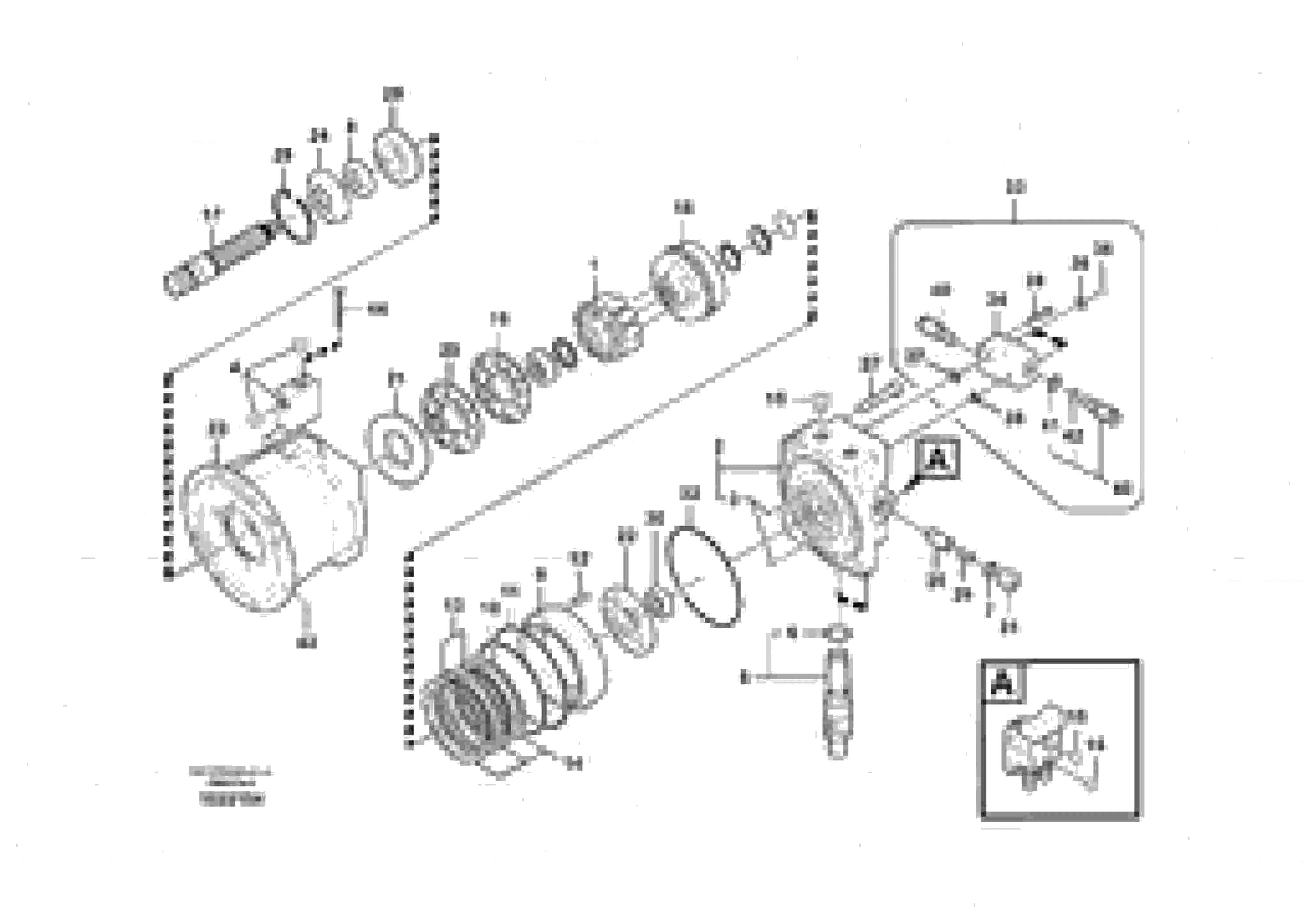 Схема запчастей Volvo EC210B - 97624 Поворотный редуктор (Гидромотор поворота платформы) EC210B PRIME S/N 70001-/80001- 35001-