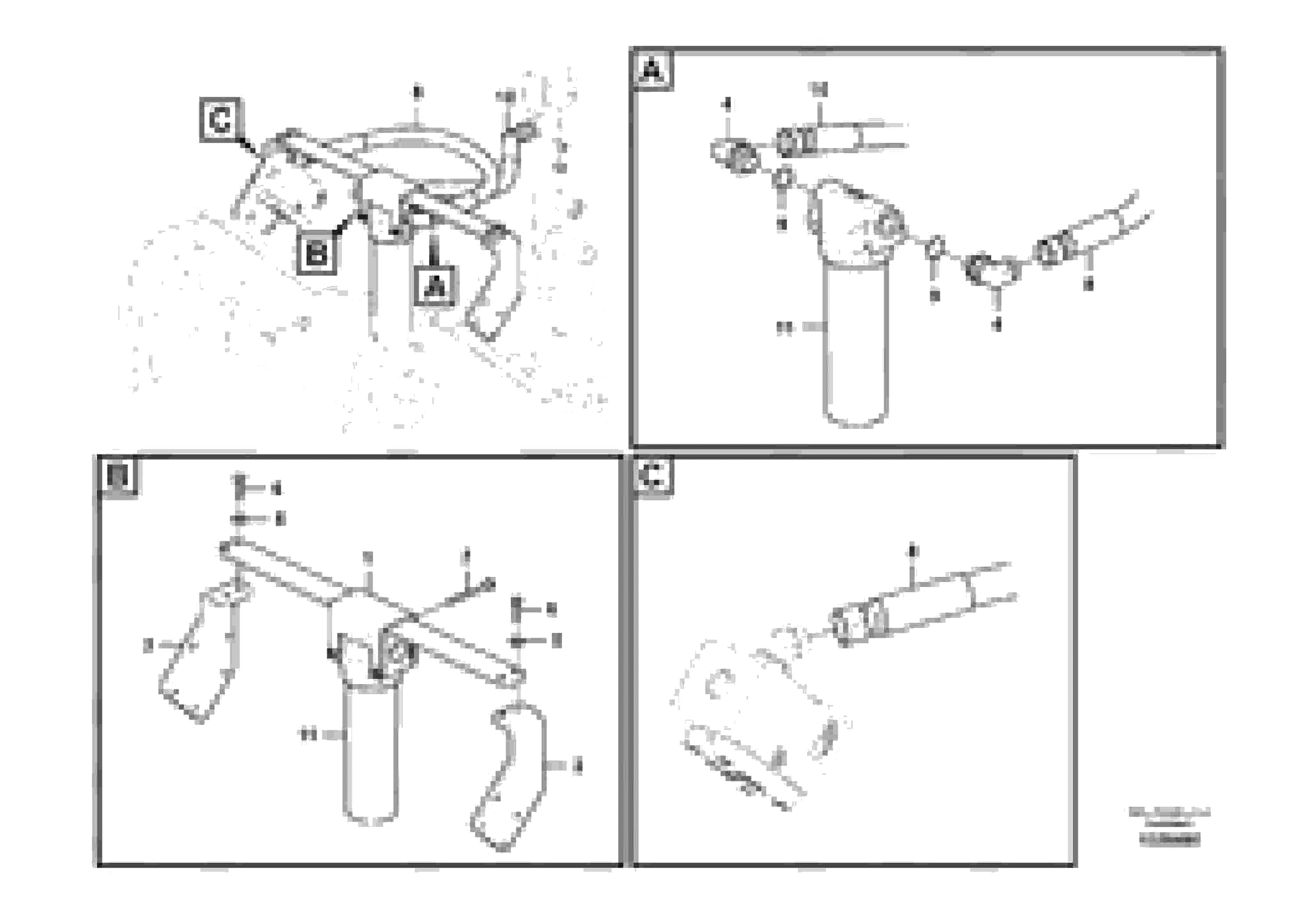 Схема запчастей Volvo EC210B - 93342 Working hydraulic, hammer and shear for return filter EC210B PRIME S/N 70001-/80001- 35001-