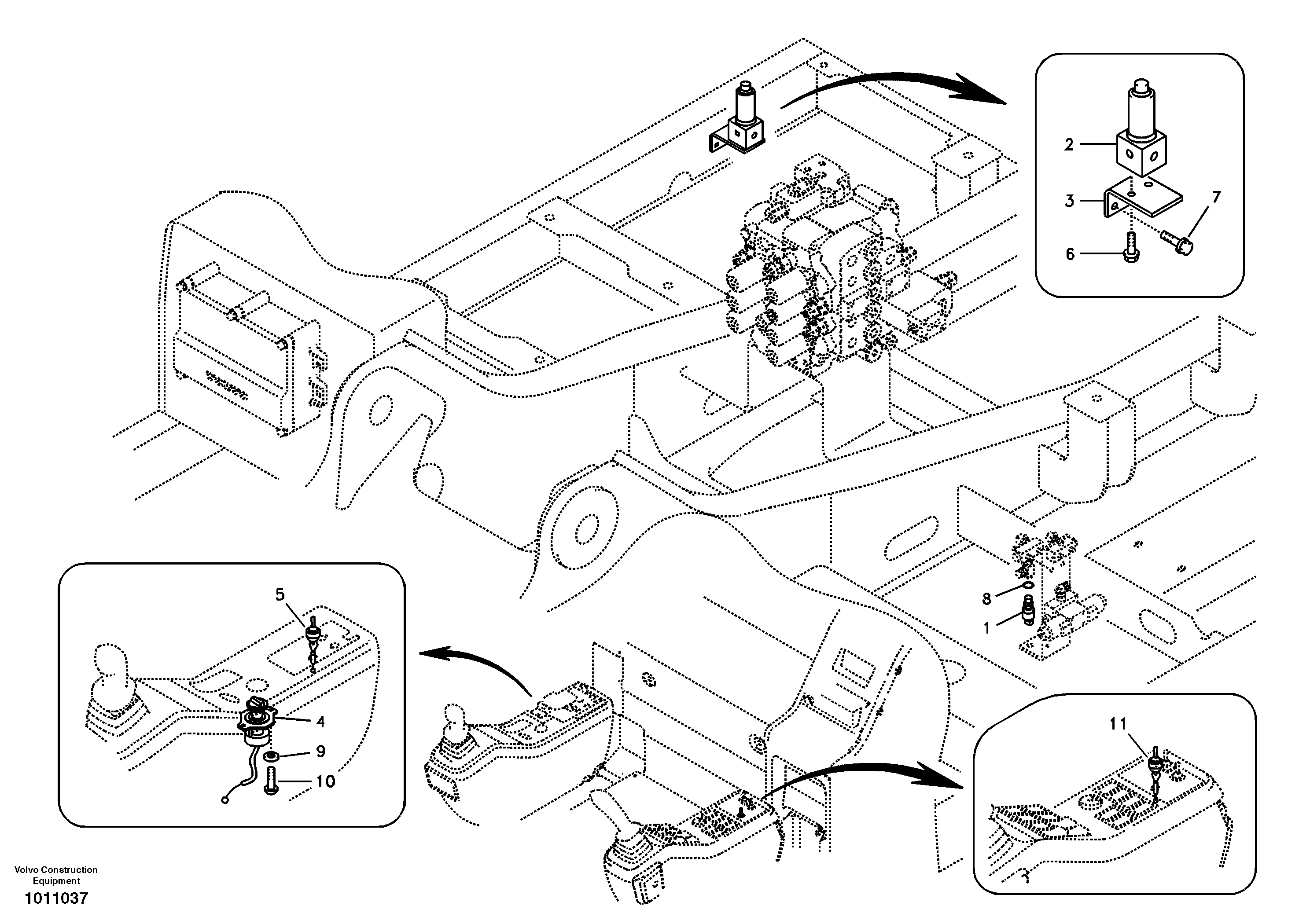 Схема запчастей Volvo EC210B - 29829 Electronic unit EC210B