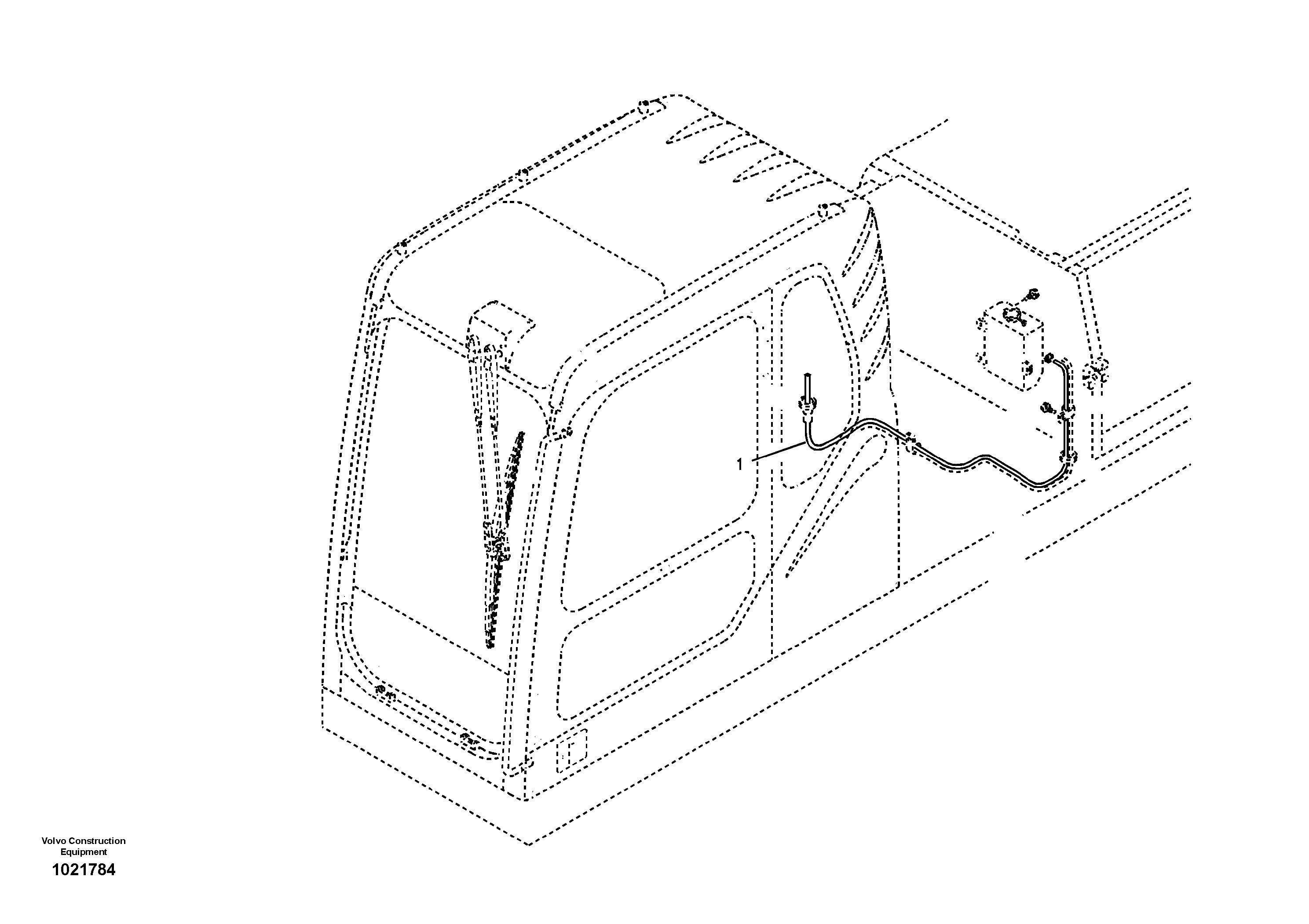 Схема запчастей Volvo EC240B - 9797 Шайба лобового стекла (ветрового) EC240B APPENDIX FX FORESTRY VER