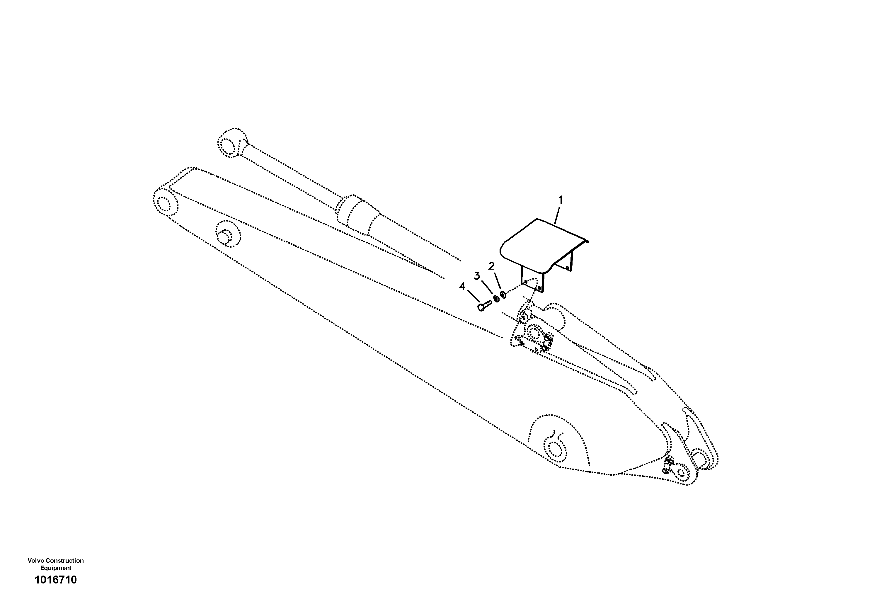 Схема запчастей Volvo EC240B - 7787 Protecting plate EC240B APPENDIX FX FORESTRY VER