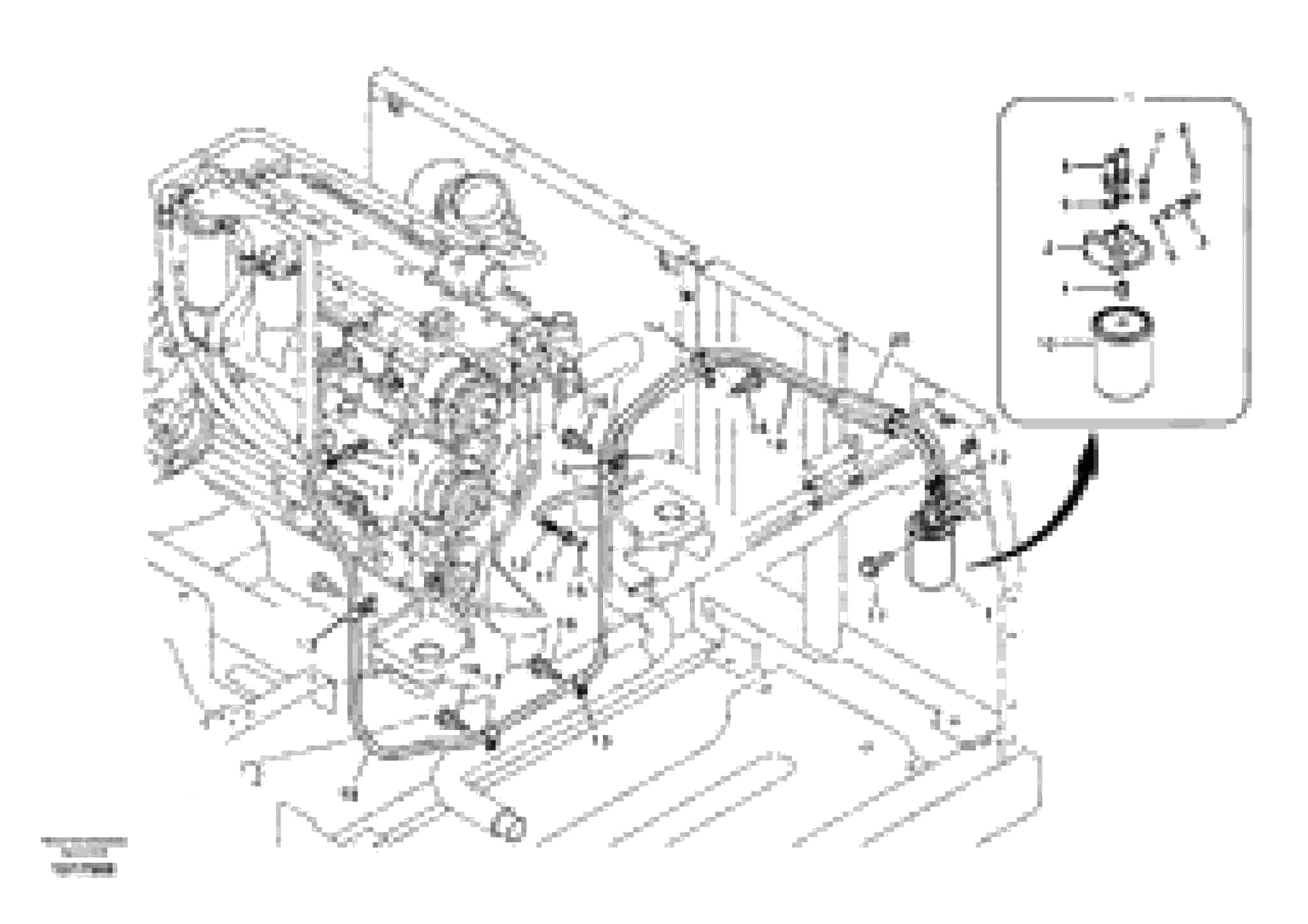 Схема запчастей Volvo EC240B - 45574 Coolant filter EC240B