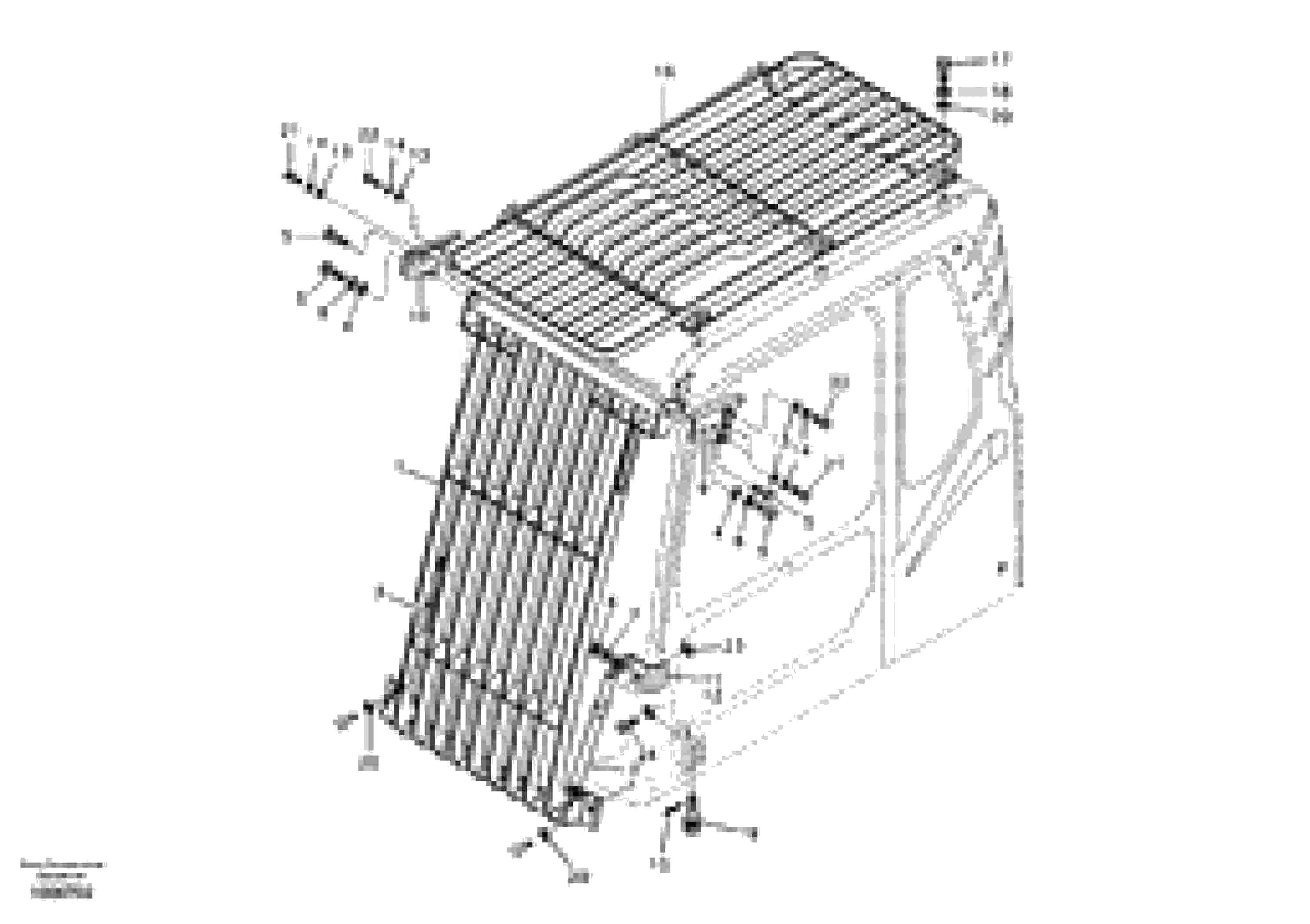 Схема запчастей Volvo EC290B - 30622 Falling object guards EC290B SER NO INT 13562- EU & NA 80001-