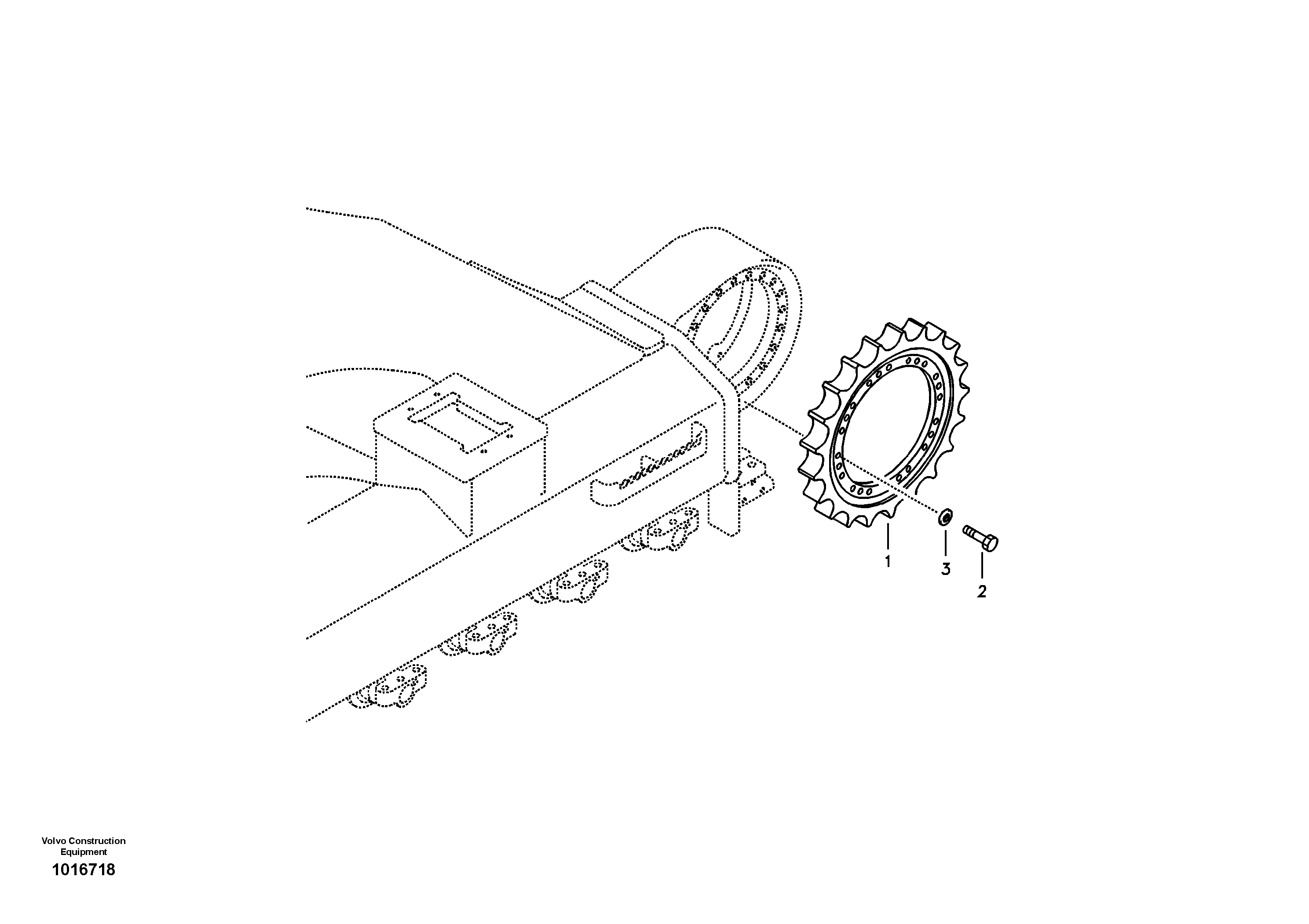 Схема запчастей Volvo EC290B - 27385 Звездочка EC290B APPENDIX FX FORESTRY VER