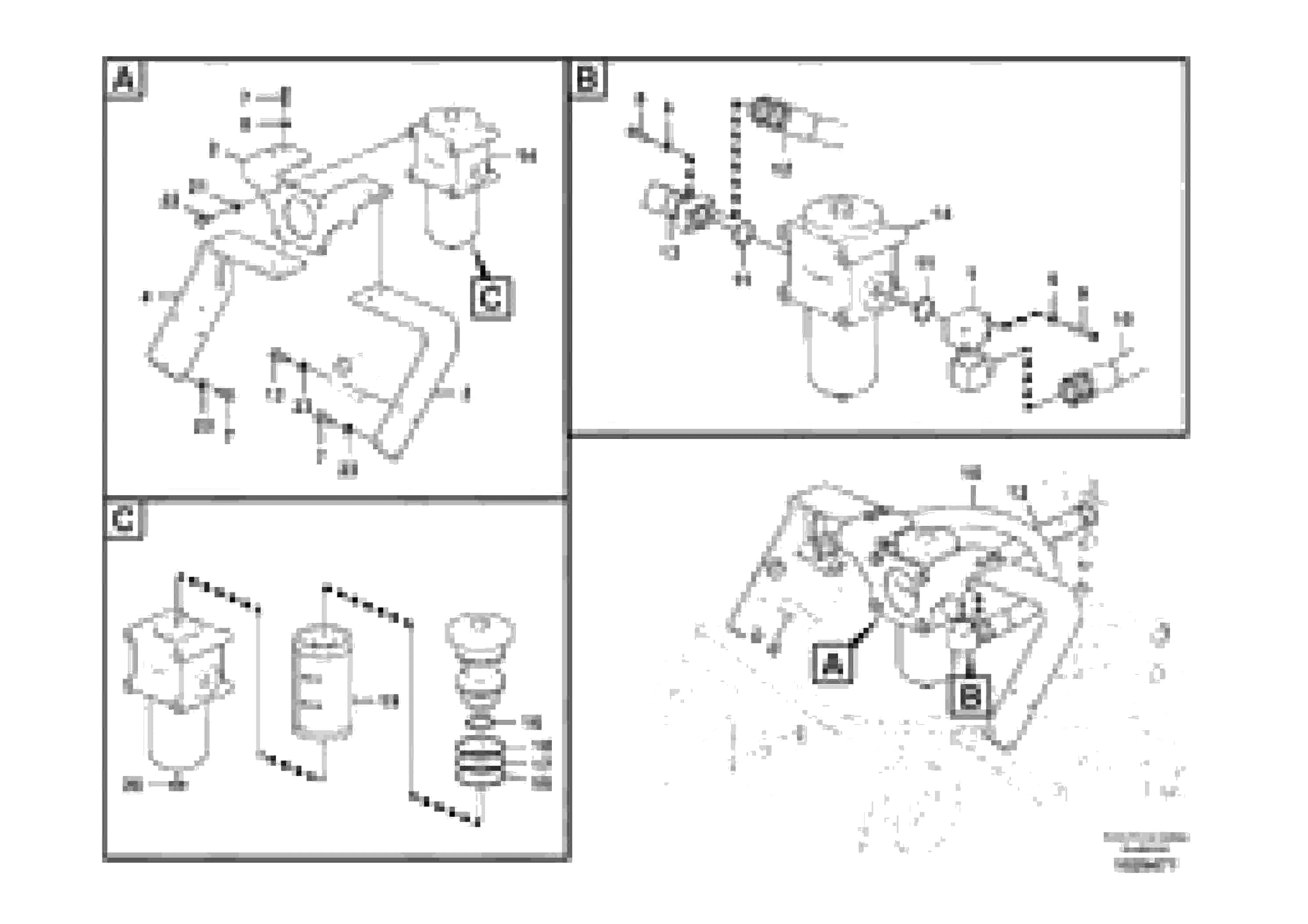 Схема запчастей Volvo EC290B - 88612 Working hydraulic, hammer and shear for return filter EC290B PRIME S/N 17001-/85001- 35001-