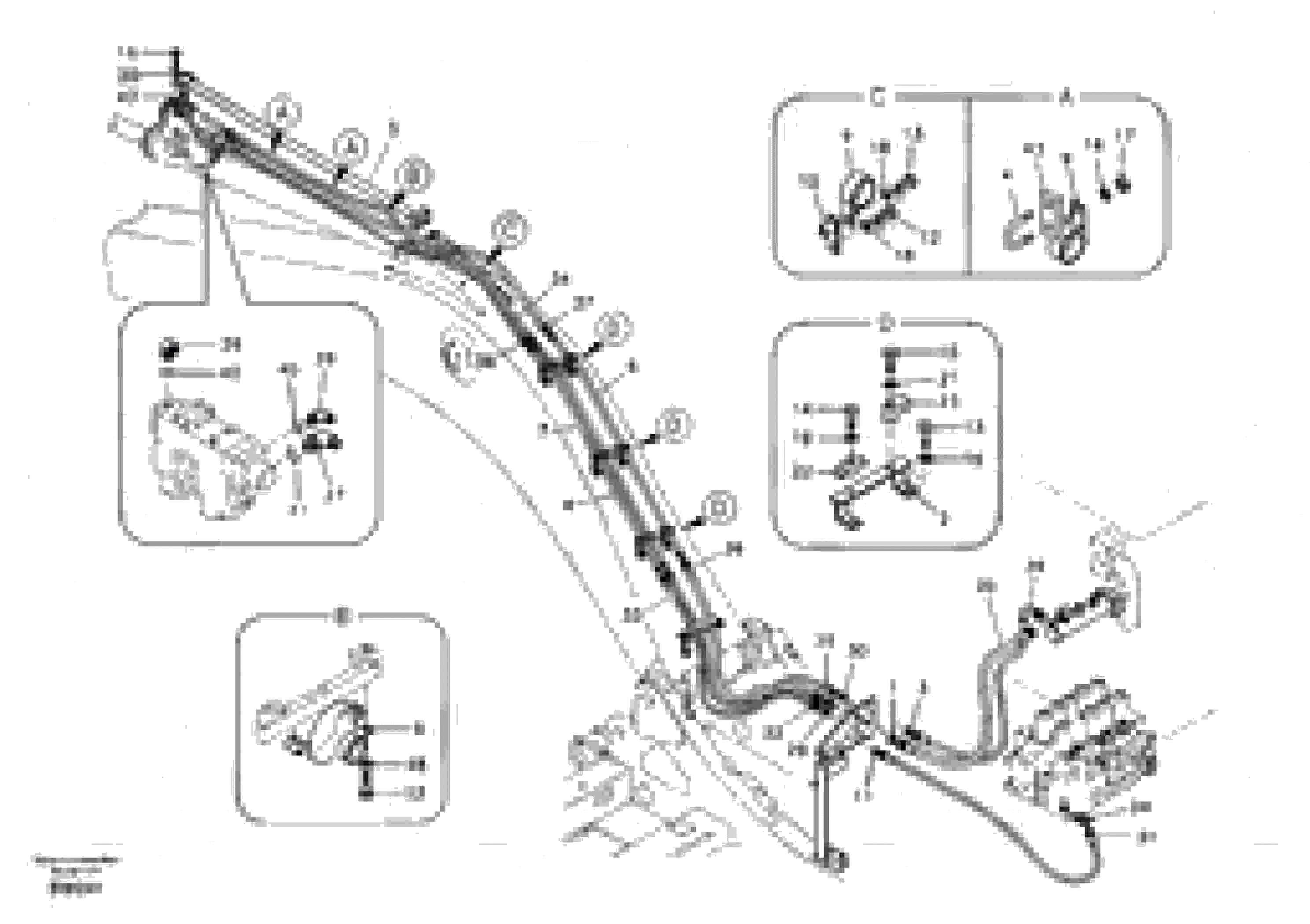 Схема запчастей Volvo EC360B - 39859 Working hydraulic, dipper arm rupture EC360B