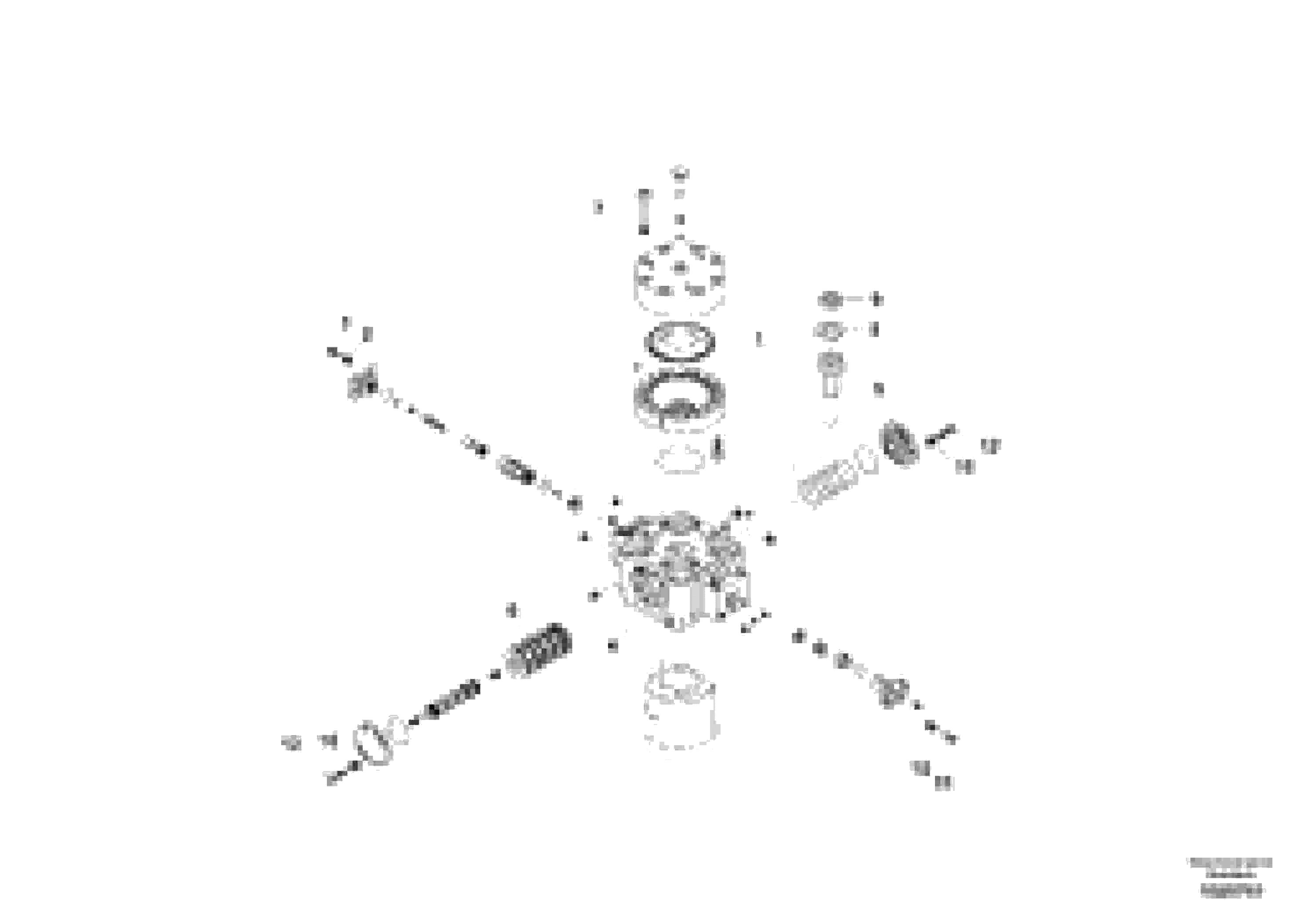 Схема запчастей Volvo EC360B - 41517 Hydraulic hammer, Accumulator ATTACHMENTS ATTACHMENTS EXCAVATORS BUCKETS&HAMMERS, GEN. B/C