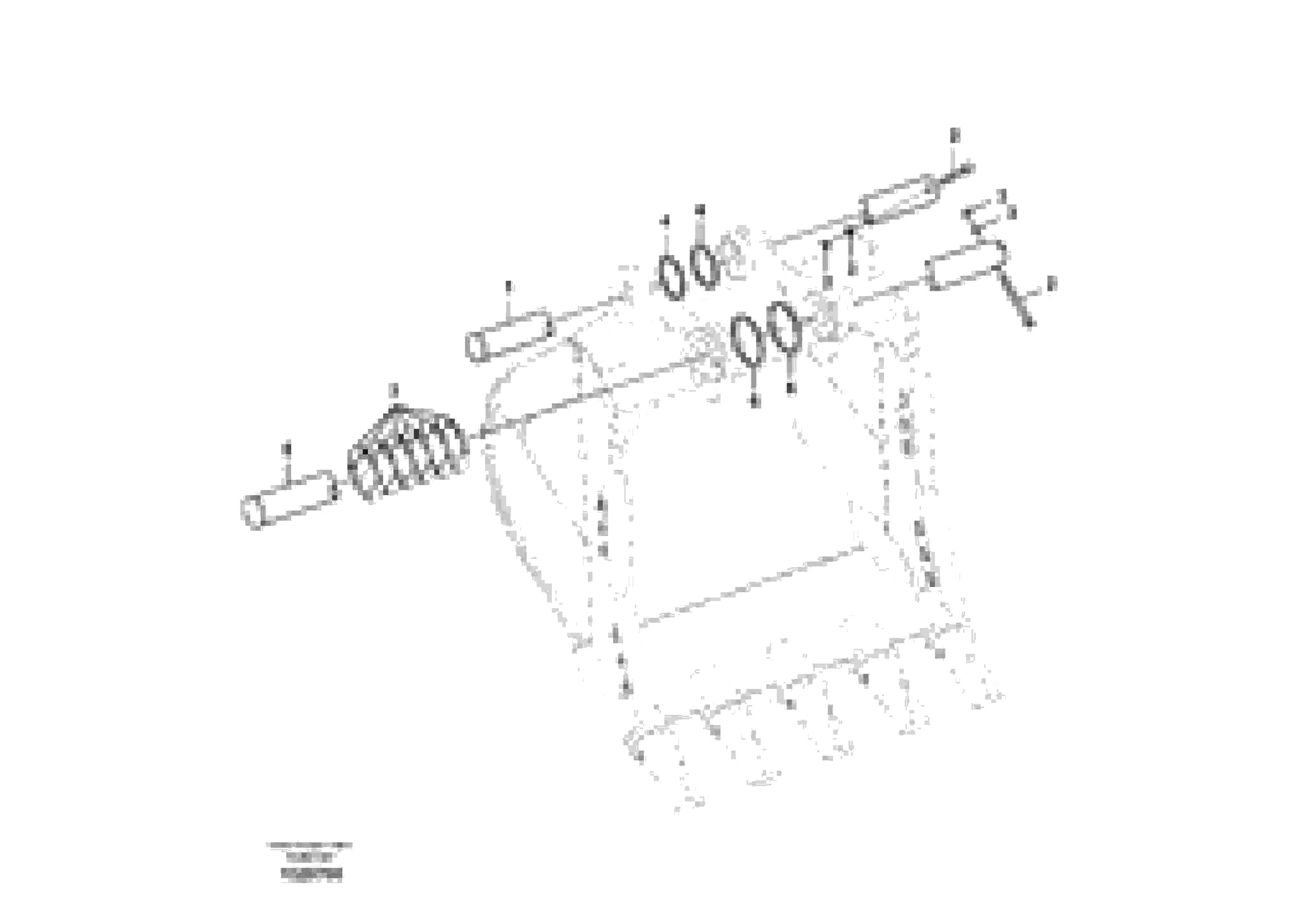 Схема запчастей Volvo EC360B - 54661 Links to bucket EC360B PRIME S/N 15001-/85001- 35001-