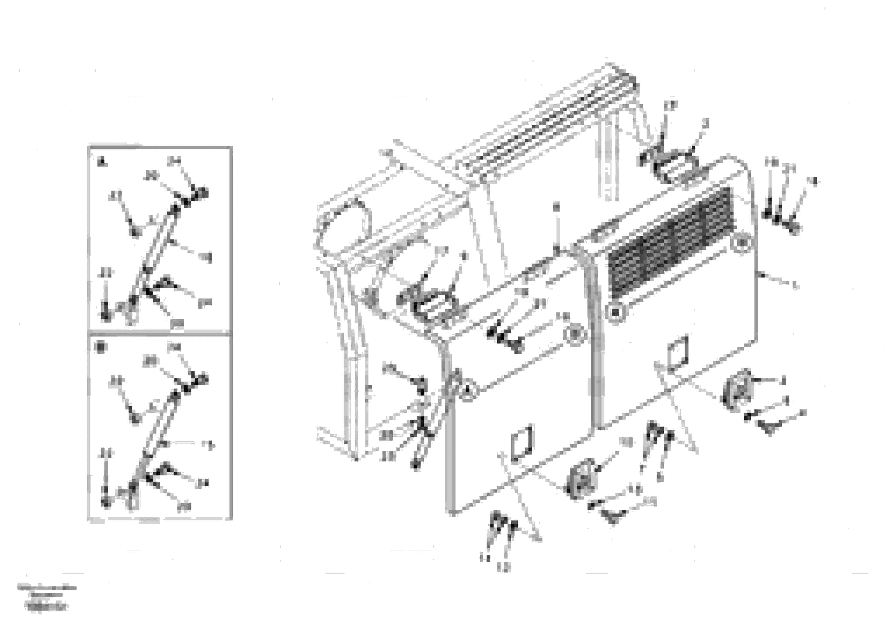 Схема запчастей Volvo EW170 - 35034 Door, side EW170 SER NO 3031-