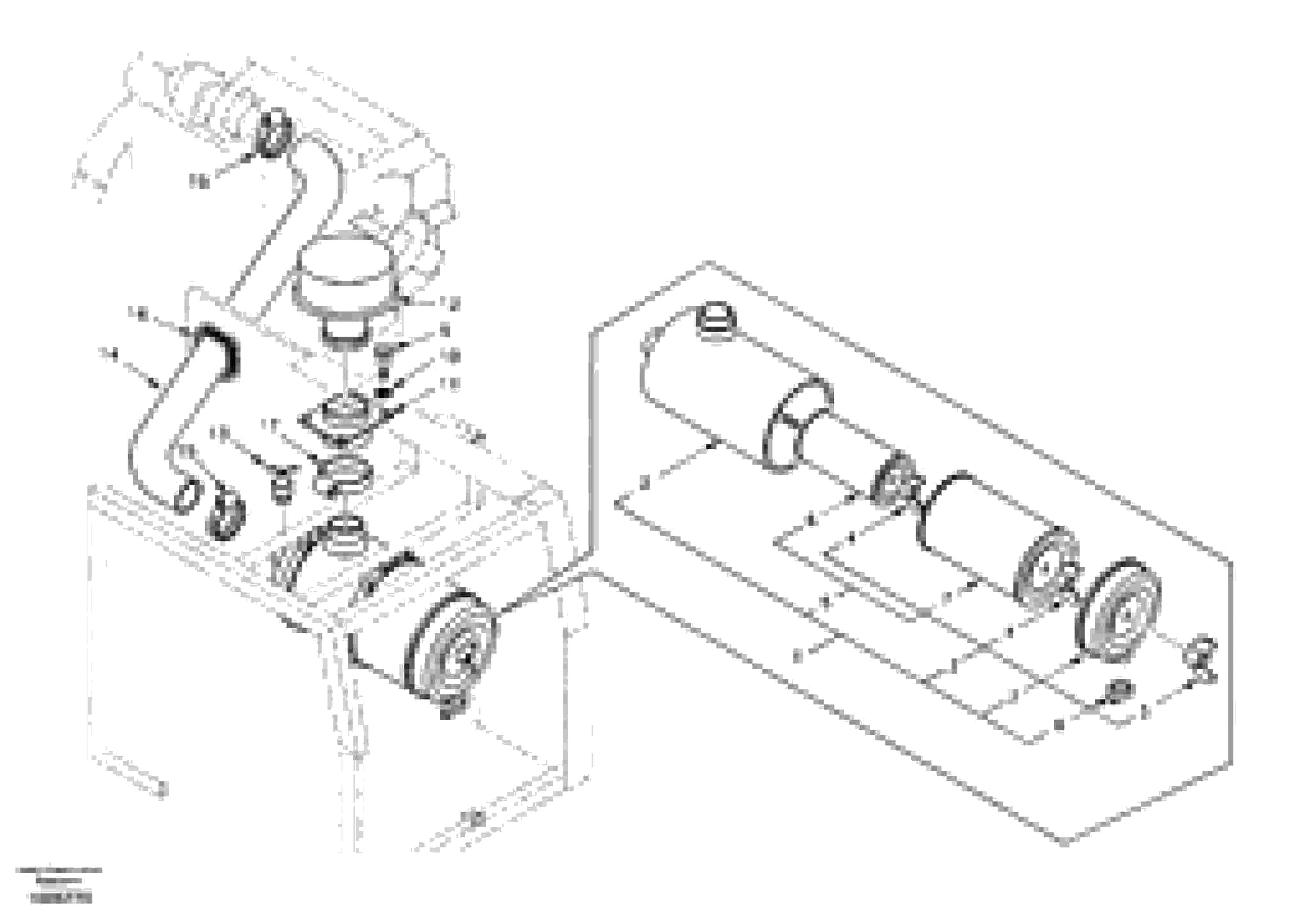 Схема запчастей Volvo EC210 - 34296 Inlet system, pre-cleaner EC210