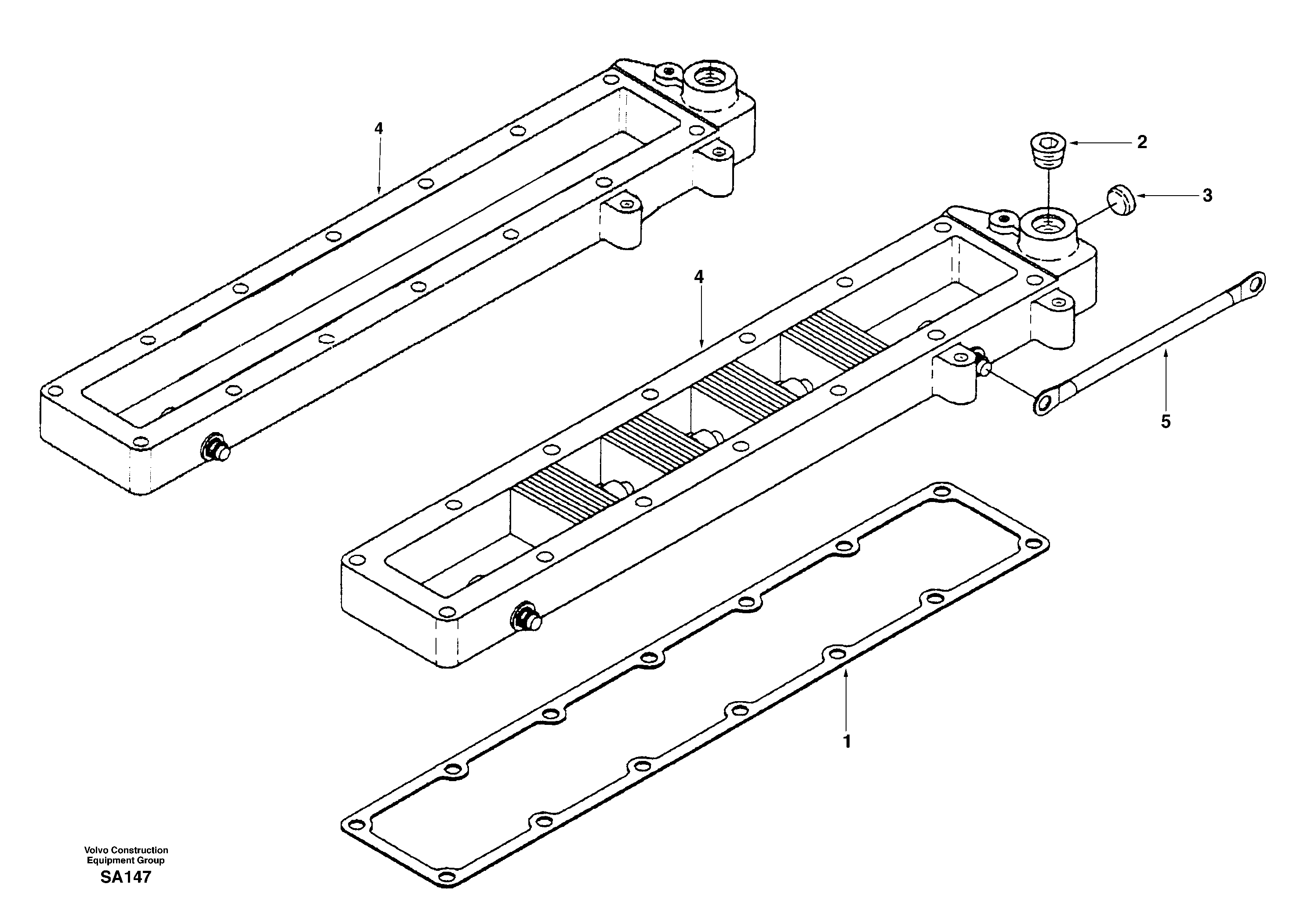 Схема запчастей Volvo EC210 - 29419 Inlet air heater EC210