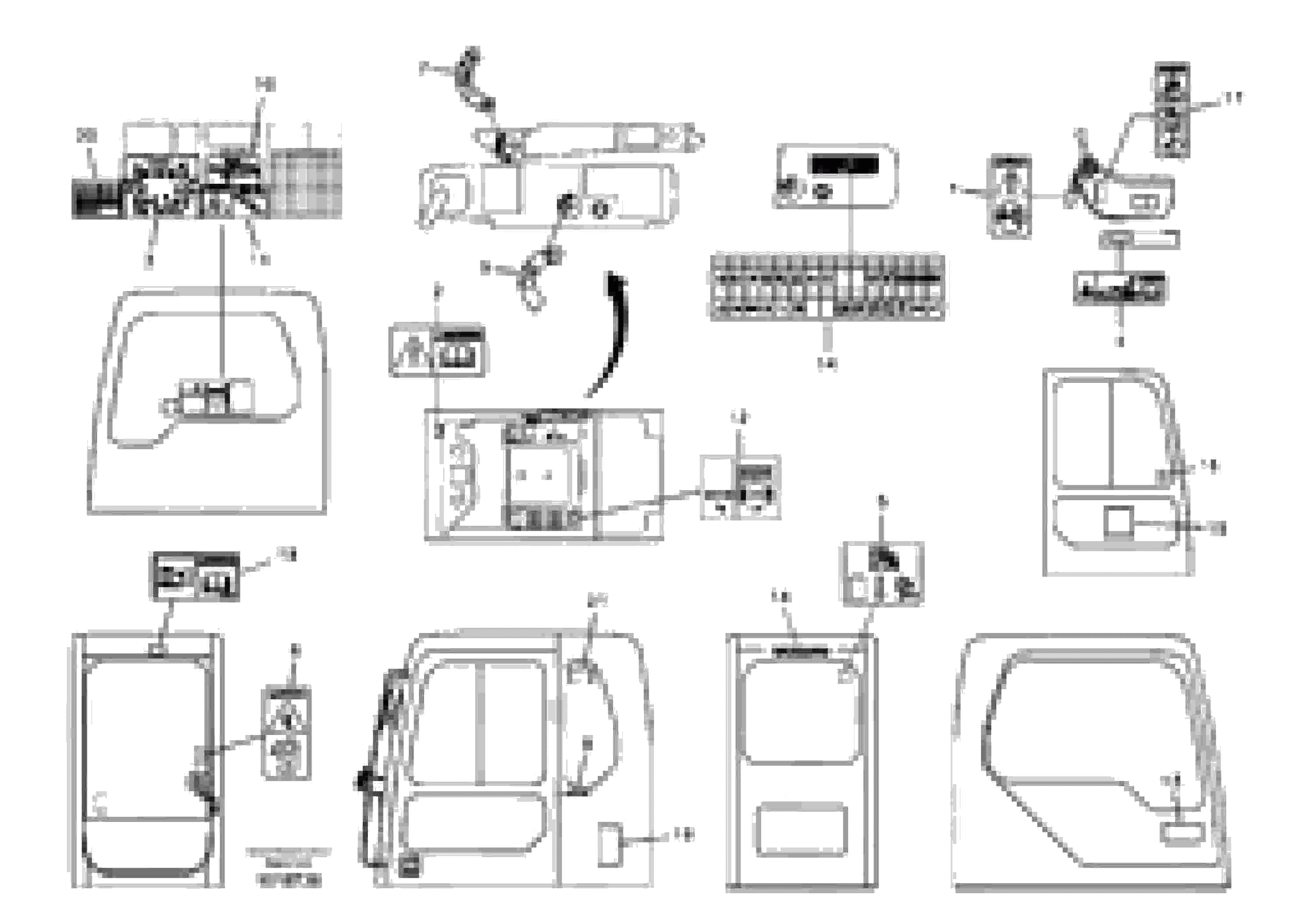 Схема запчастей Volvo EC460B - 83665 Decal, inner location EC460B SER NO INT 11515- EU&NA 80001-