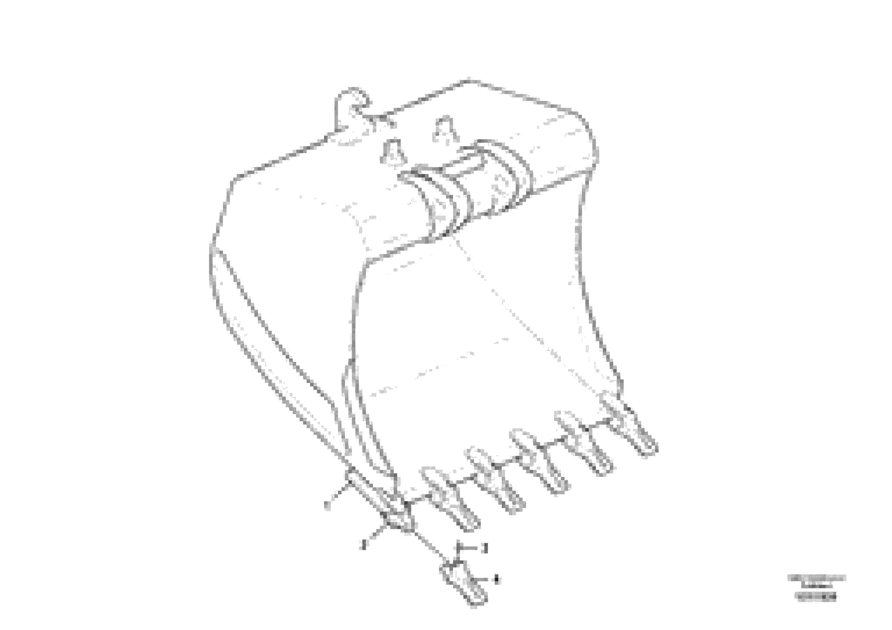 Схема запчастей Volvo EC460B - 52495 Buckets for Quickfit ATTACHMENTS ATTACHMENTS EXCAVATORS BUCKETS&HAMMERS, GEN. B/C