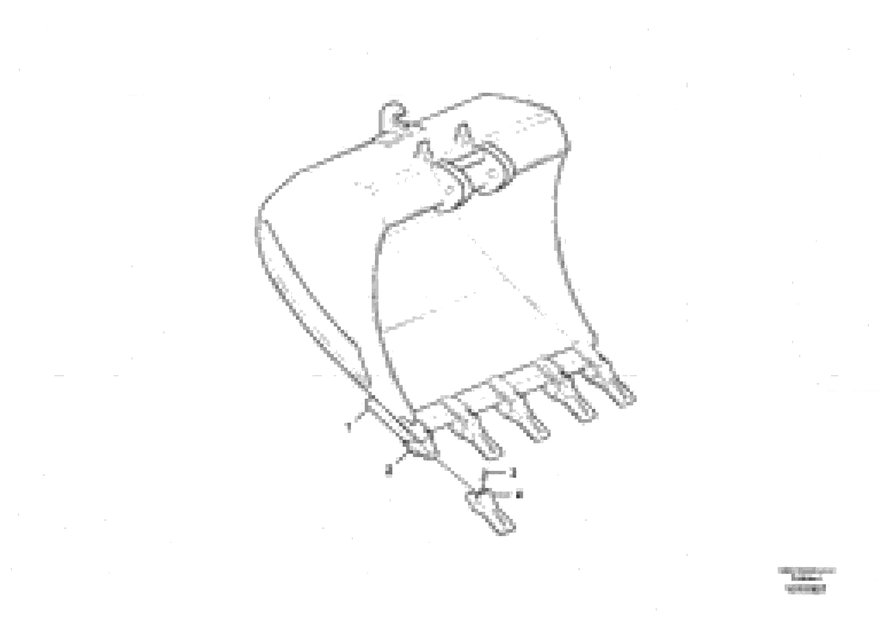 Схема запчастей Volvo EC700B - 54272 Buckets for Quickfit ATTACHMENTS ATTACHMENTS EXCAVATORS BUCKETS&HAMMERS, GEN. B/C