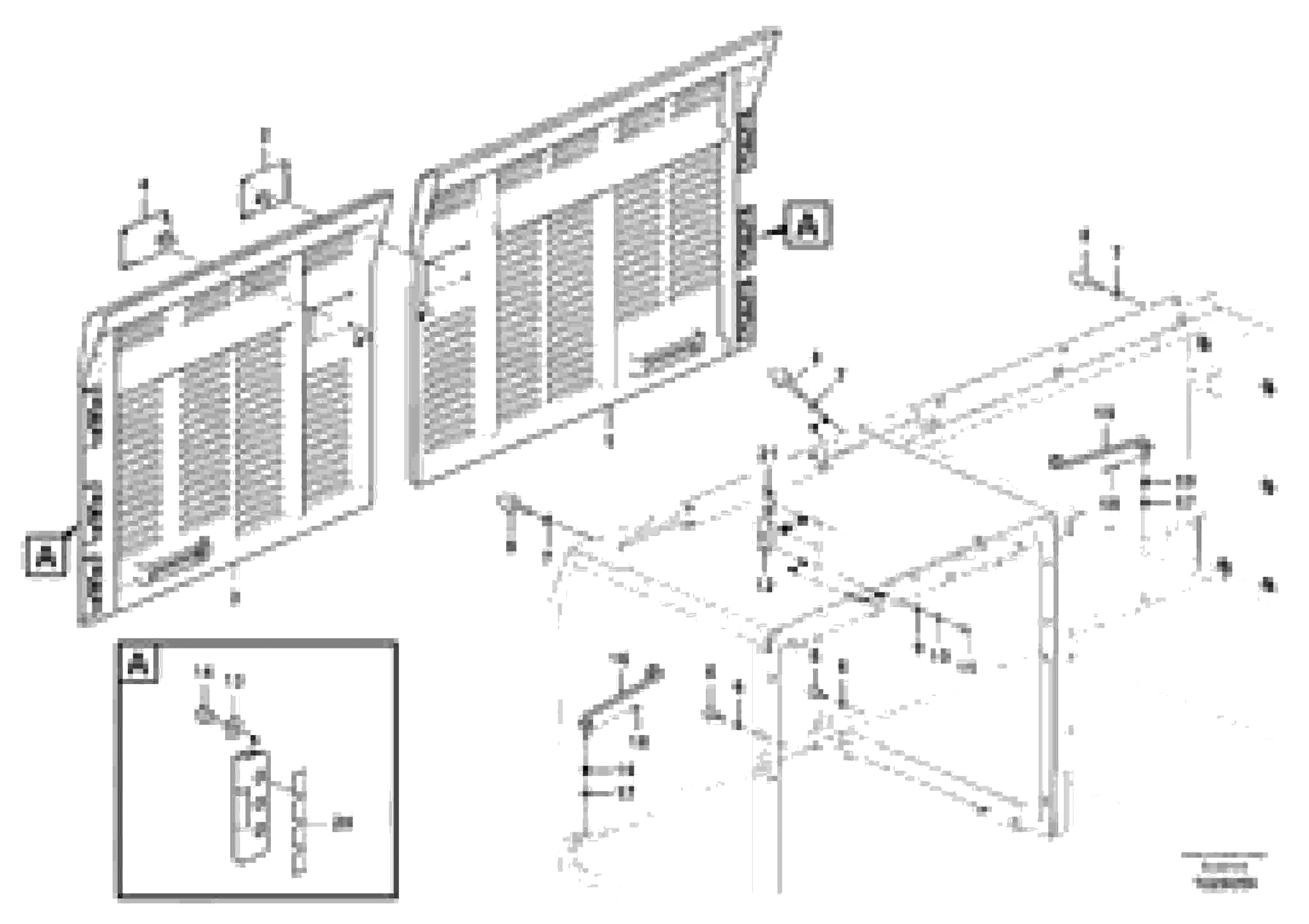 Схема запчастей Volvo EC700B - 55690 Door, side EC700BHR HIGH REACH DEMOLITION