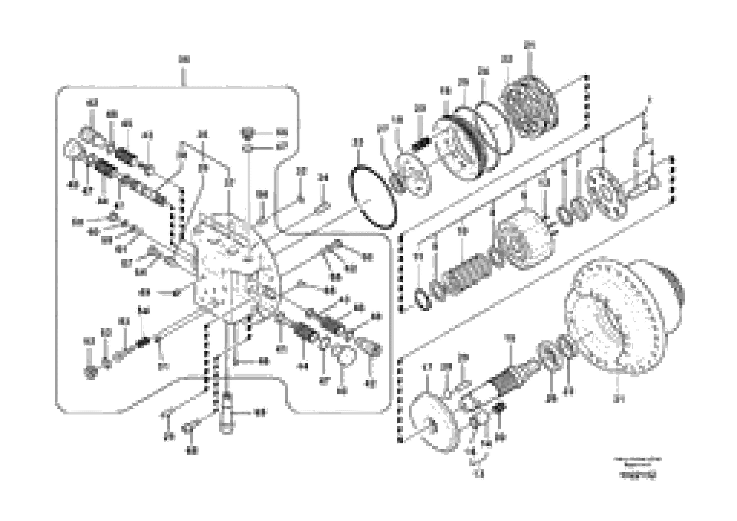 Схема запчастей Volvo EC210C - 105971 Гидромотор хода EC210C