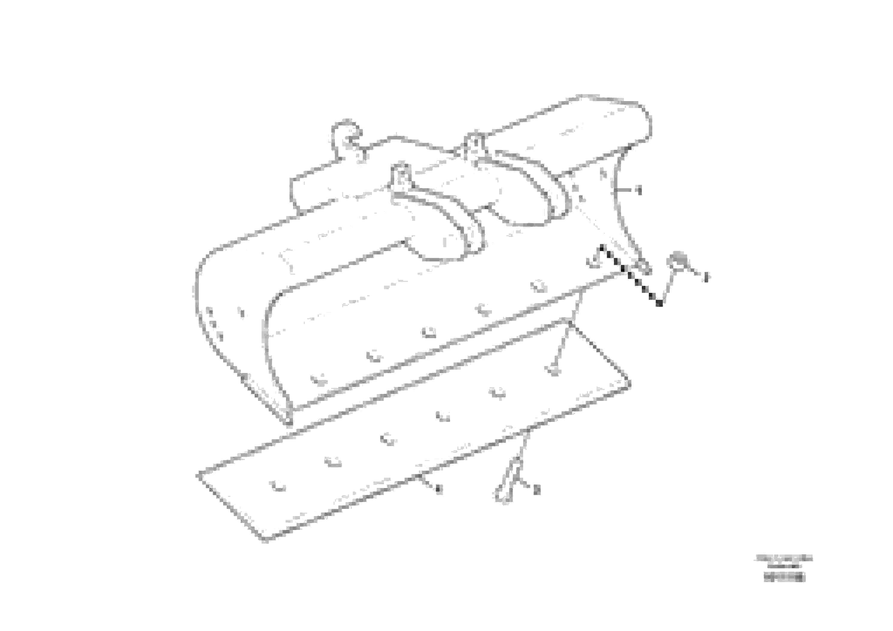 Схема запчастей Volvo EC210C - 96997 Buckets for Quickfit ATTACHMENTS ATTACHMENTS EXCAVATORS BUCKETS&HAMMERS, GEN. B/C