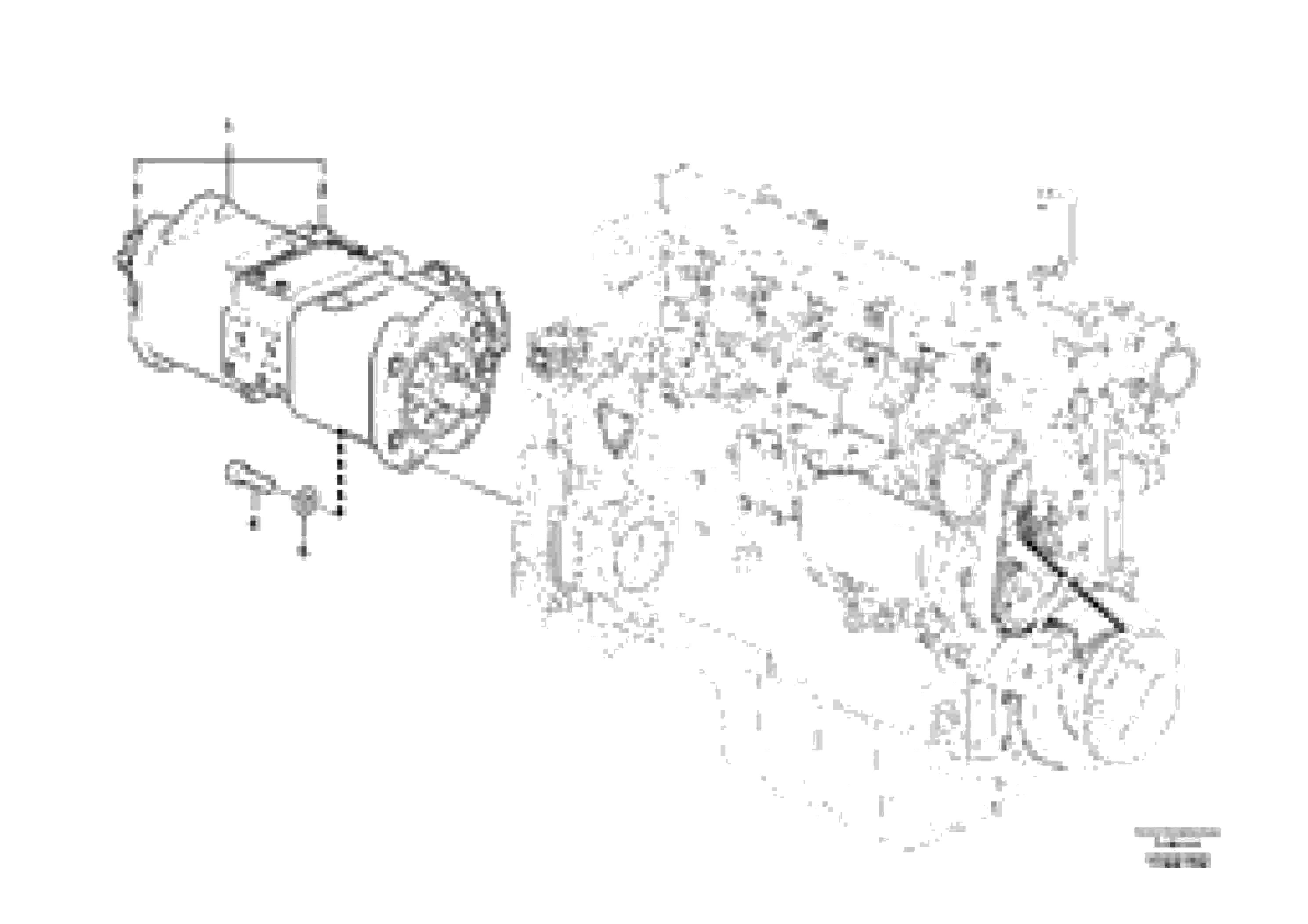 Схема запчастей Volvo EC210C - 6731 Pump installation EC210C