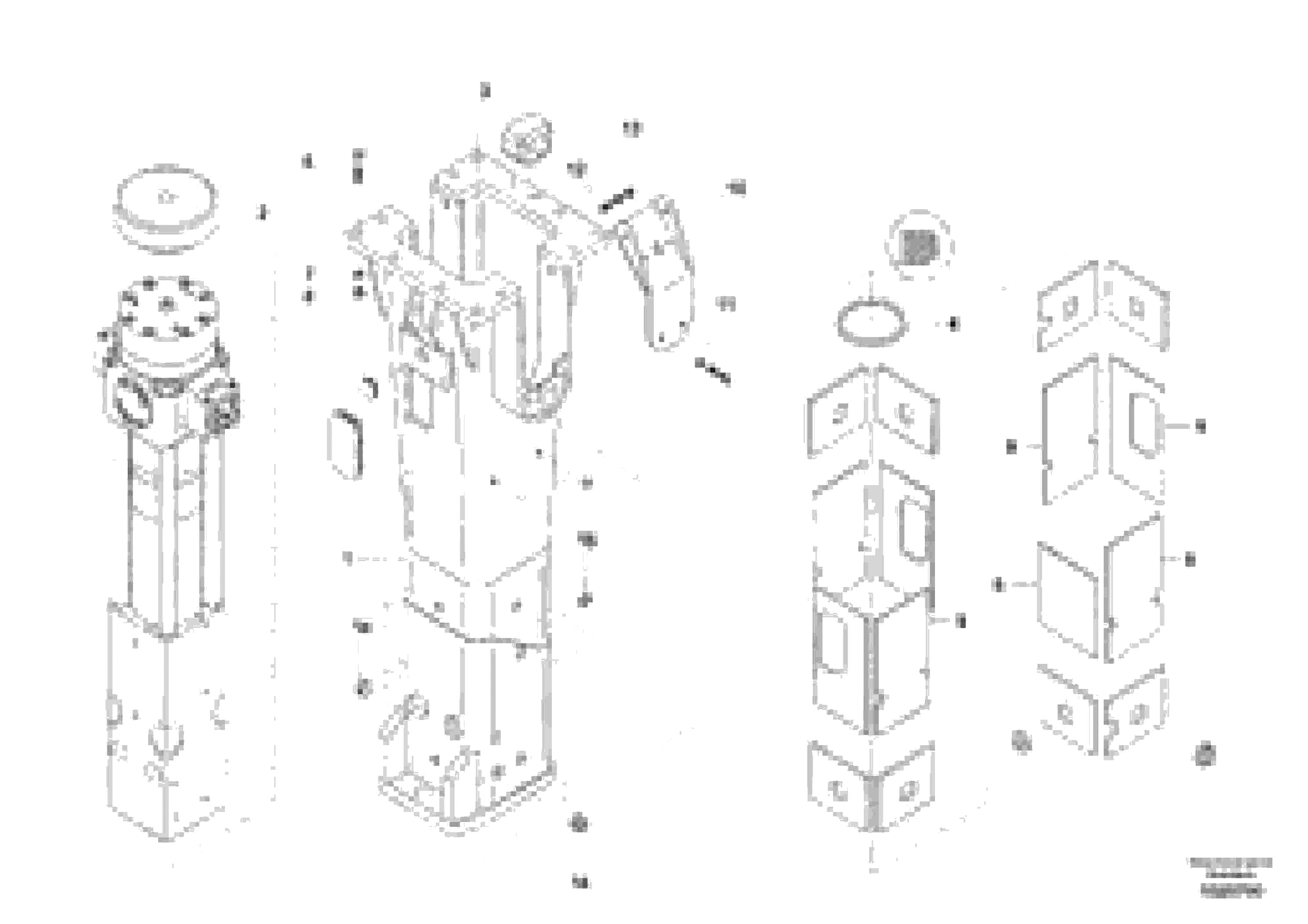 Схема запчастей Volvo EC210C - 39269 Hydraulic Hammer, Housing ATTACHMENTS ATTACHMENTS EXCAVATORS BUCKETS&HAMMERS, GEN. B/C