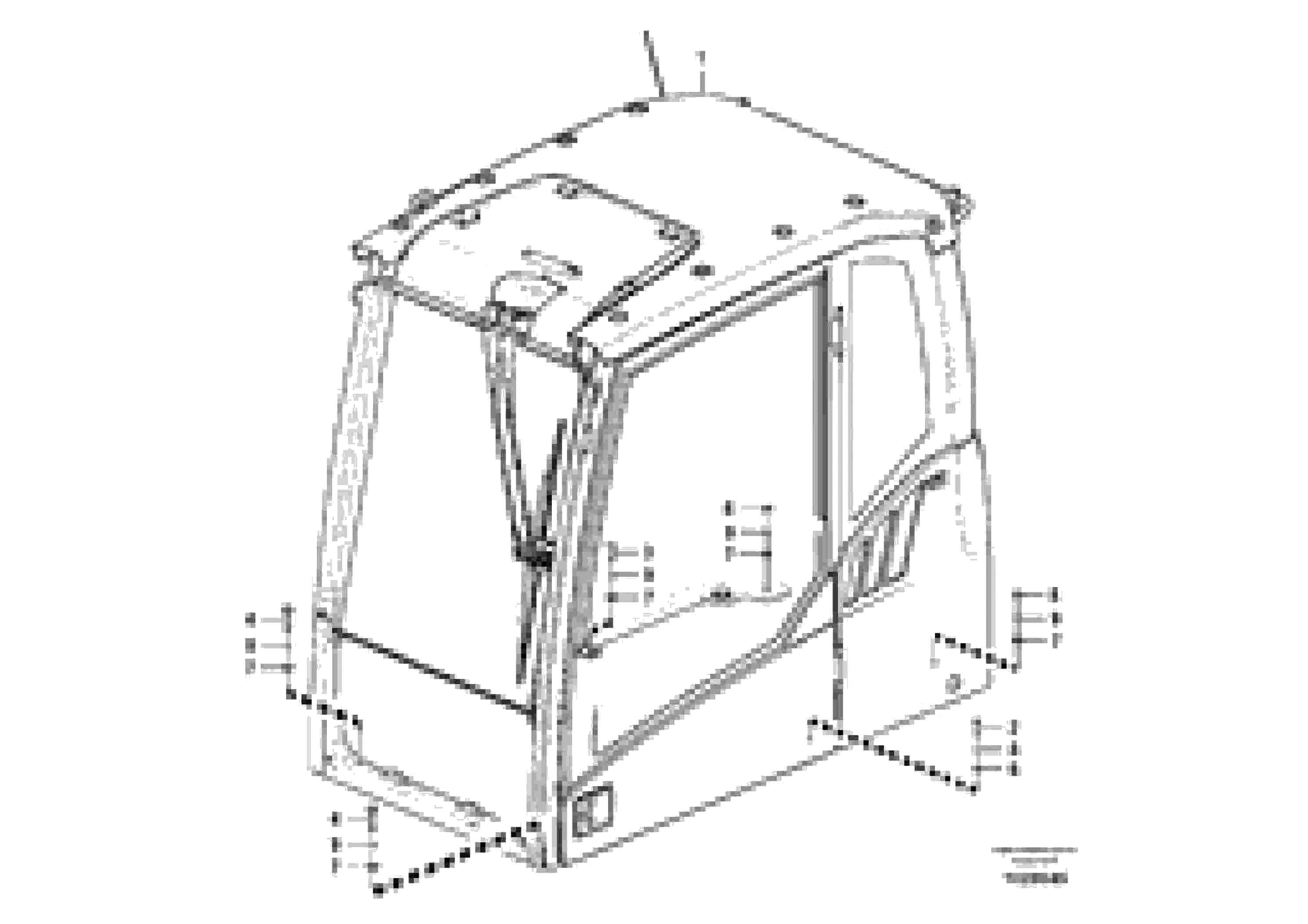 Схема запчастей Volvo EC460C - 2756 Cab mount EC460C