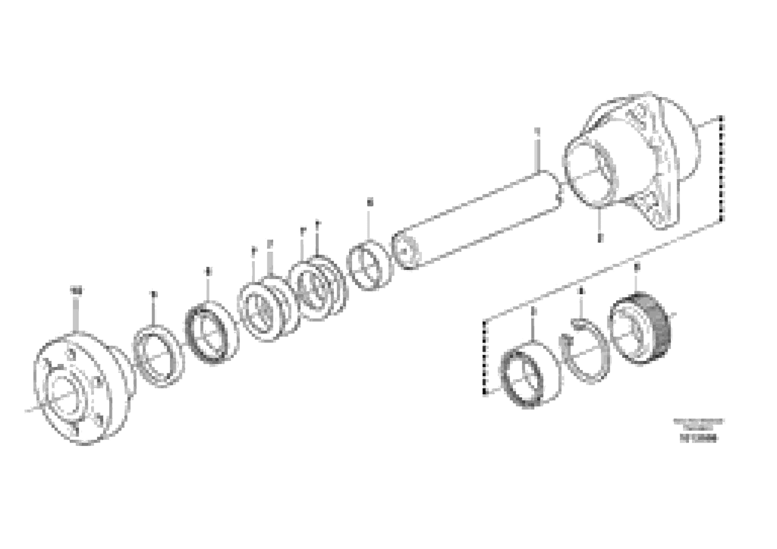 Схема запчастей Volvo EC460C - 59610 Driving device EC460CHR HIGH REACH DEMOLITION